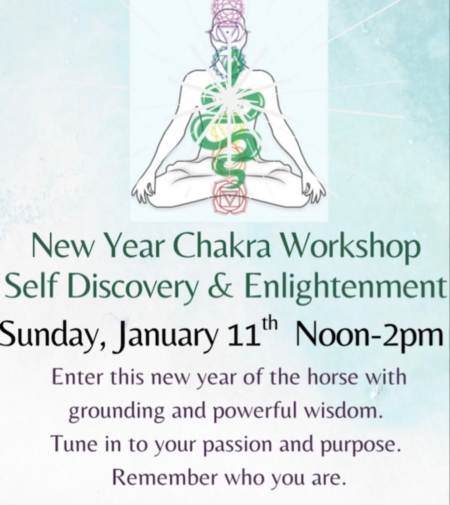 no 2 chakra workshops are ever the same. and everyone always leaves happy they came!
