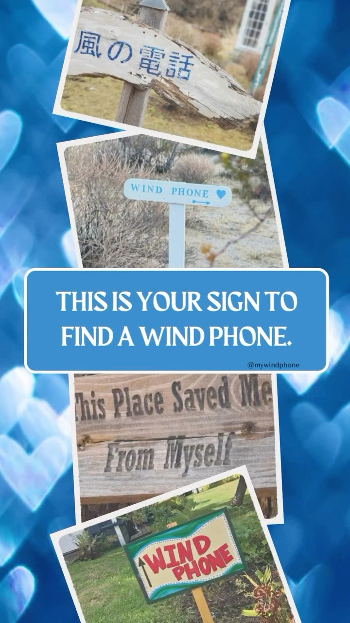If you're thinking about visiting a Wind Phone, but are hesitant, this is your sign to do it! Not to get answers, but to be heard. To speak love, grief, gratitude, or just sit quietly with the wind. A Wind Phone holds space to do that. @mywindphone
#mywindphone #windphone #windphonenearme #windphones #telephoneofthewind