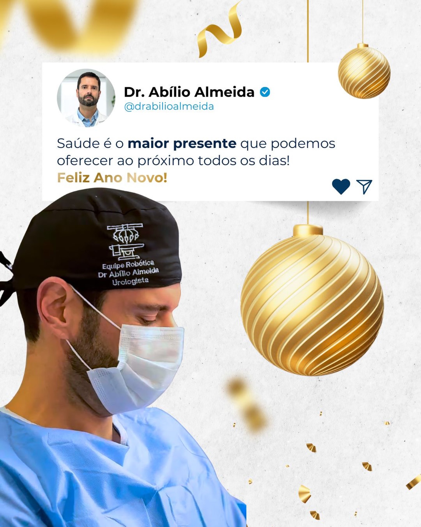 Que 2026 seja um ano de cuidado, esperança e qualidade de vida. Feliz Ano Novo! 🎆