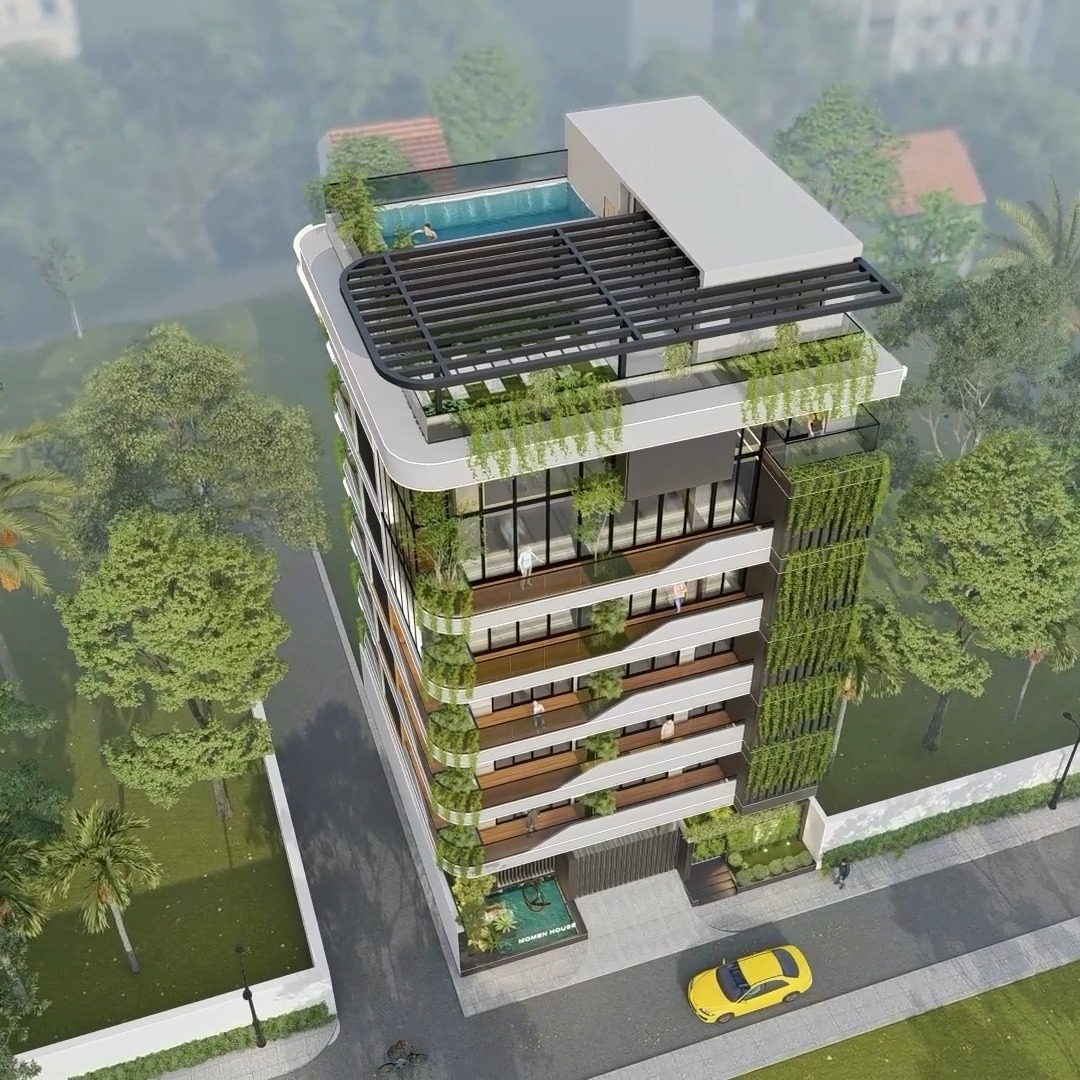 Momen House | Contemporary Residential Living in Dhaka | Studio 16 Architects
Momen House is a thoughtfully designed G+6 storied residential building located in Nakalpara, Dhaka, balancing private luxury with smart rental living. The project is planned to ensure functionality, privacy, and modern urban comfort within a compact residential footprint.
🏠 Project Highlights:
• Ground Floor: Dedicated parking and essential utility spaces
• 1st to 3rd Floors: Single-unit residential apartments designed for rental use
• Top 3 Floors: An exclusive triplex residence for the landowner, offering enhanced privacy and spacious living
• Rooftop: Swimming pool, green lawn, and leisure spaces—creating a calm urban retreat above the city
Designed with clean lines, efficient layouts, and a focus on livability, Momen House reflects a practical yet refined approach to contemporary residential architecture—where everyday function meets elevated living.
Architecture | Simplicity | Diversity
“Studio 16 Architects” is an architectural and engineering design firm who put forward an innovative, modern and sustainable approach. Studio 16 architects “is a place where our client generates and starts building their future. We treat every individual project as a dream, prediction of future. Since every dream varies person to person, project to project, site to site, so we handle it in a sophisticated way for every individual project.
Explore these infinite possibilities and experience the uniqueness in everything.
#Design #Architects #Engineers #building #S16A #Dhaka #conventionhall #S16A #Studio16architects #MomenHouse
#ResidentialArchitecture #TriplexLiving #UrbanResidence #RooftopPool #GreenLiving #ModernDesign #ArchitectureBangladesh
