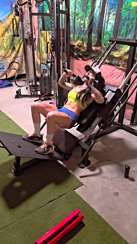 Back + Legs + Bi's + Abs