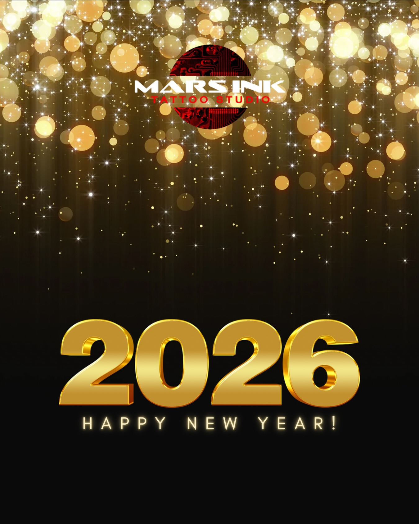 ✨ Happy New Year from the MARS Ink family! ✨
As we welcome 2026, we want to send a huge thank you to our past, present, and future tattoo clients. You are the reason we get to do what we love every single day.
To everyone who supported us throughout 2025, thank you for continuing to choose MARS Ink and for standing by us after 10 incredible years of keeping our doors open. Your loyalty, trust, and love for our artists and studio mean more than words can say.
From first tattoos to full sleeves and everything in between, it’s been an honor to be part of your stories for the past decade. We’re beyond grateful for the community we’ve built and excited for what’s ahead.
Here’s to 2026…more art, more memories, and many more years of creating together. 🖤🔥
With love,
The MARS Ink Family👽✌🏽
@mikeaveno_tattoos
@newskin_popupclinic
@inkbylalo