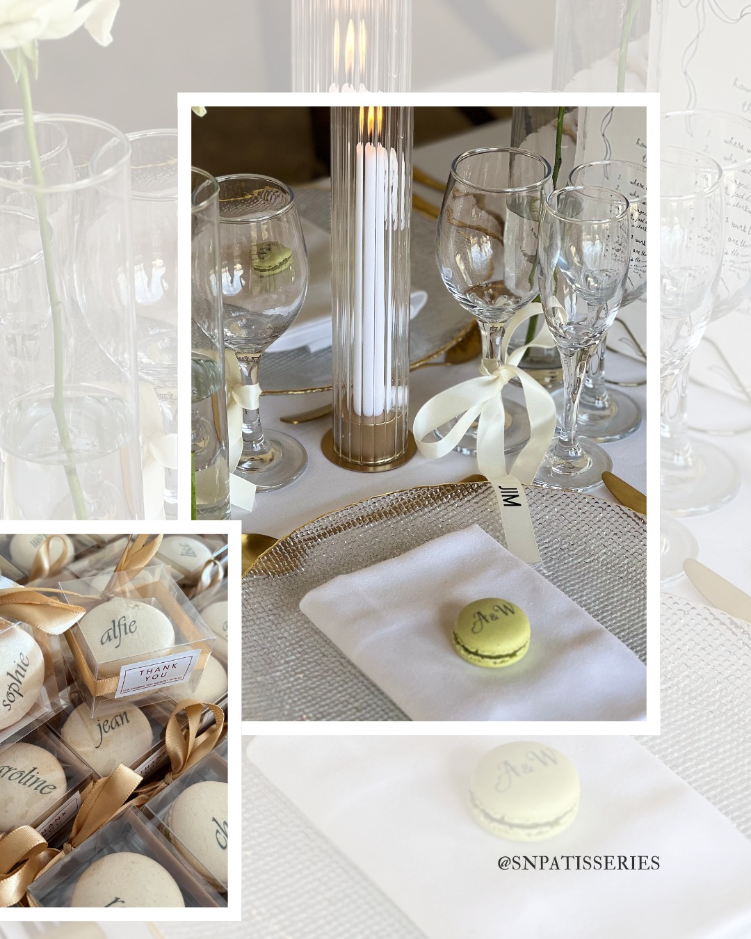 SNpâtisseries – Personnalisation 100% comestible
Macarons • Biscuits • Chocolats
SNpâtisseries propose la personnalisation de toutes vos douceurs grâce à une impression entièrement comestible.
Parfait pour :
• Anniversaires
• Mariages
• Événements professionnels (logo)
• Cadeaux élégants et sur-mesure
Logo, prénom, date, message, photo…
Tout est possible pour créer une attention unique.
Offrez une gourmandise qui devient un souvenir
SNpâtisseries – 100% Edible Customisation on Macarons • Biscuits • Chocolates ....
SNpâtisseries offers full customisation of your sweet creations with fully edible printing.
Perfect for:
• Birthdays
• Weddings
• Corporate events (logo)
• Elegant, bespoke gifts
Logo, name, date, message, photo…
Anything is possible to create a unique and thoughtful touch.
Give a treat that becomes a memory !
#snpatisseries #ediblepersonalisation #macarons #weddingfavours #sweetcreations