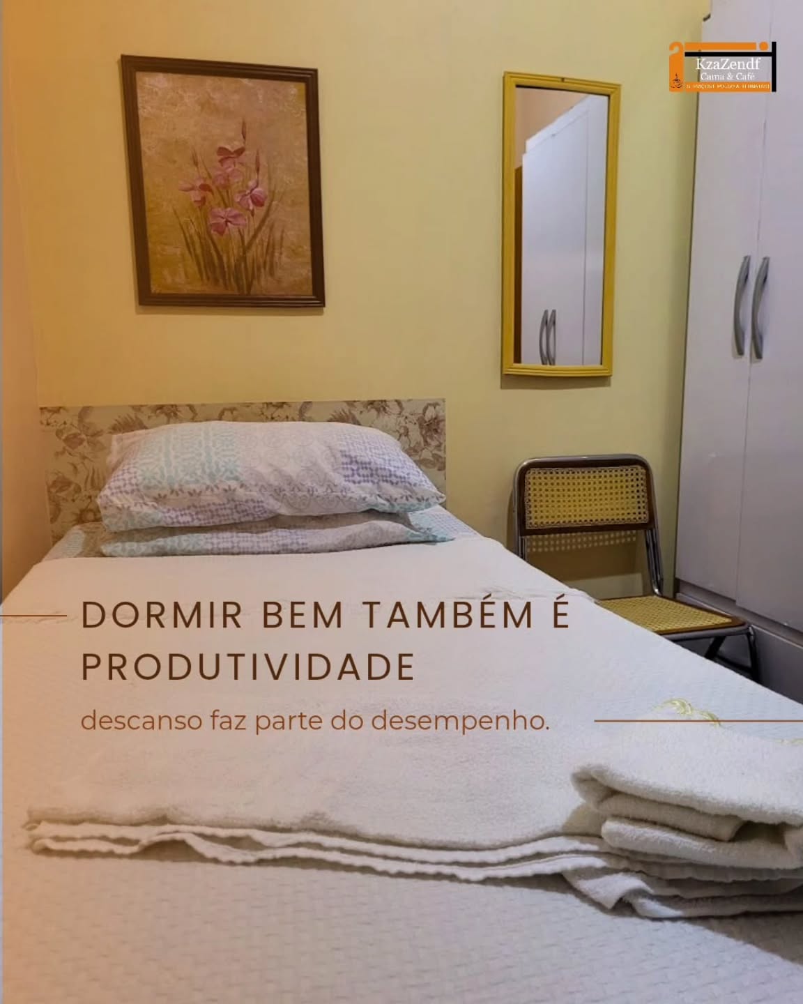 Porque trabalhar bem começa com dormir bem.
No KzaZen DF C&C, o descanso é levado a sério.
A partir das 22h, a casa entra em clima de silêncio, criando o ambiente ideal para uma noite tranquila e reparadora essencial para quem vem a Brasília a trabalho ou estudo.
Cada quarto é pensado para oferecer conforto, calma e a certeza de que o dia seguinte começa com mais foco e disposição. 💼💤
📍 Brasília | Hospedagem familiar com foco em produtividade
#DescansoDeVerdade #HospedagemBusiness #PousadaBrasília #SonoDeQualidade