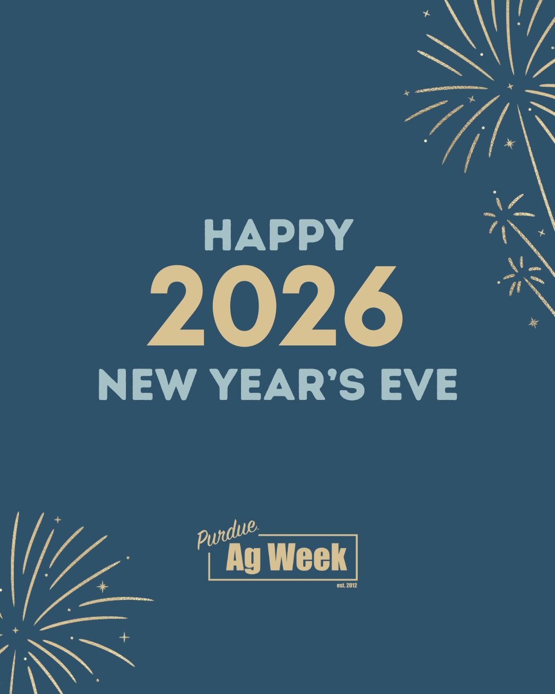 Did you know Indiana is a top pork producer in the U.S?
-
We’re welcoming 2026 by highlighting the role agriculture plays in bringing people together. From holiday traditions to year-round impact, Indiana pork supports families and communities all over the nation!
-
Here’s to celebrating agriculture as we head into 2026! 🐷 🎉
-
#purdueagweek #educate #engage #inspire