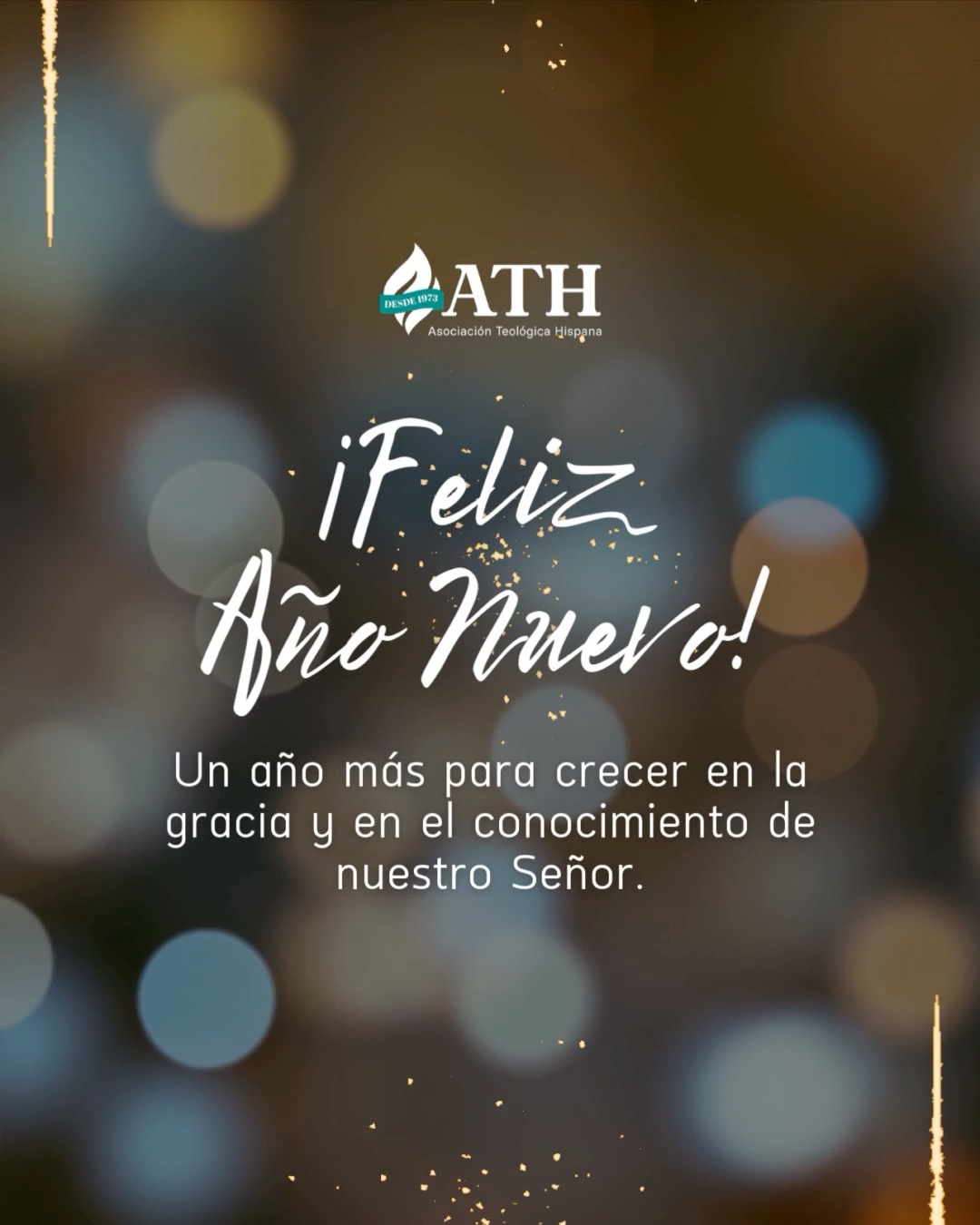 ¡Bienvenido 2026! ✨
Al comenzar este nuevo capítulo, nuestro mayor deseo para ti y tu familia no es solo que alcancen sus metas, sino que profundicen en lo que verdaderamente permanece.
Nuestra oración para este año se resume en estas palabras:
🌿 "Un año más para crecer en la gracia y en el conocimiento de nuestro Señor."
Que cada día de este nuevo año sea una oportunidad para descubrir más de Su amor, caminar en Su propósito y reflejar Su luz dondequiera que vayas.
De parte de todo el equipo ATH, ¡les deseamos un muy Feliz y Bendecido Año Nuevo!