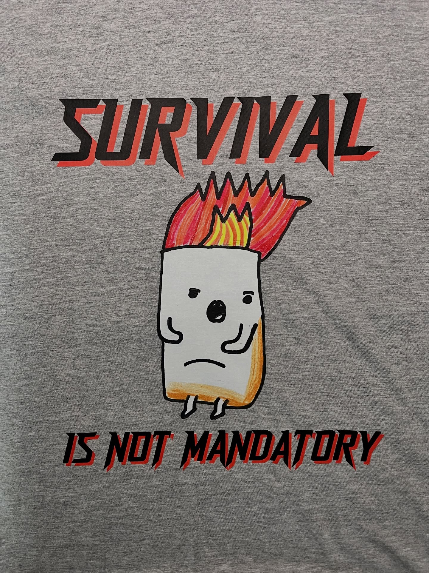 Taking your kids drawings and making funny shirts is always a good idea. 👍