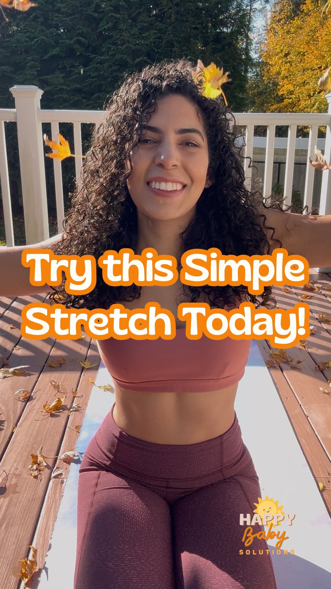 Try this today for yourself and your baby!
I LOVE placing babies in a side sitting position. It is one of my favorite stretches to teach parents how to do with their baby. Did you know how important this stretch is for adults too?
Take some time for yourself today and try this stretch!
#newmom #motherhood #physicaltherapy