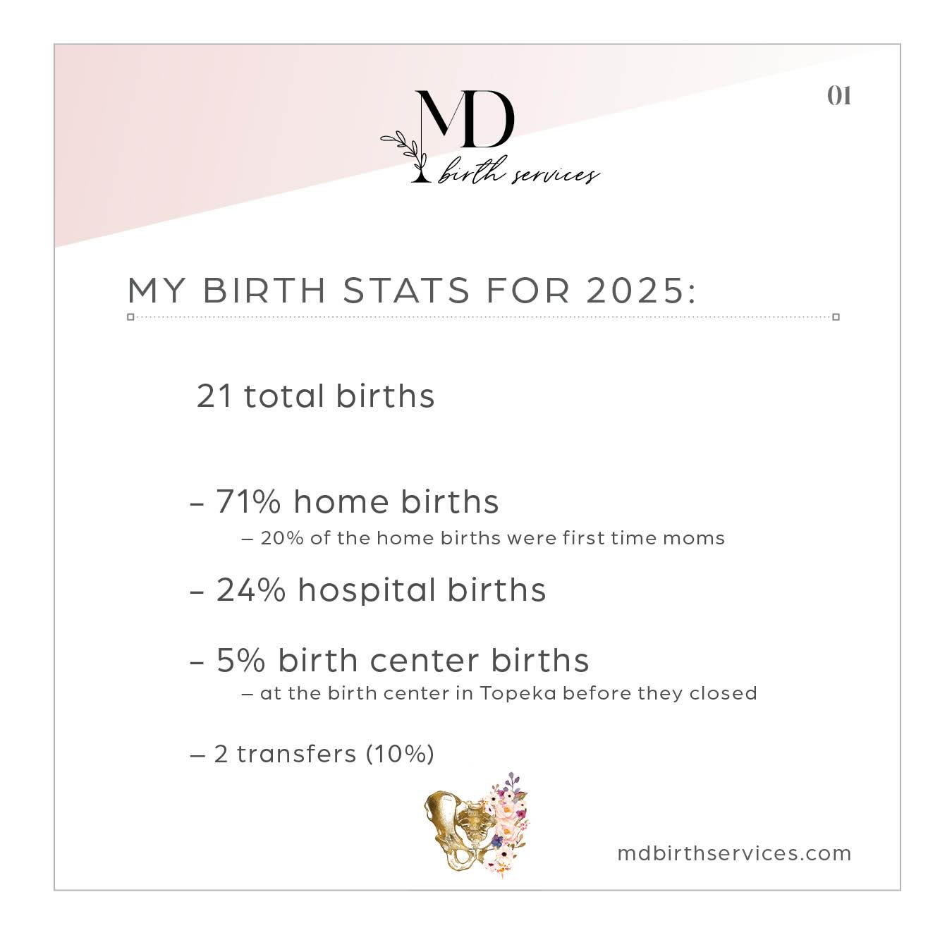 2025’s year in review with the families I served 🥰🙏 These are always so interesting to look at and review. But of course they’re just numbers, these beautiful families and their stories are the best part. I just don’t have the space or permission to type out each birth story! Thank you to all of you who trusted me in your birth space and into your story. I am forever grateful. #kcdoula #kansascitydoula #birthmatters