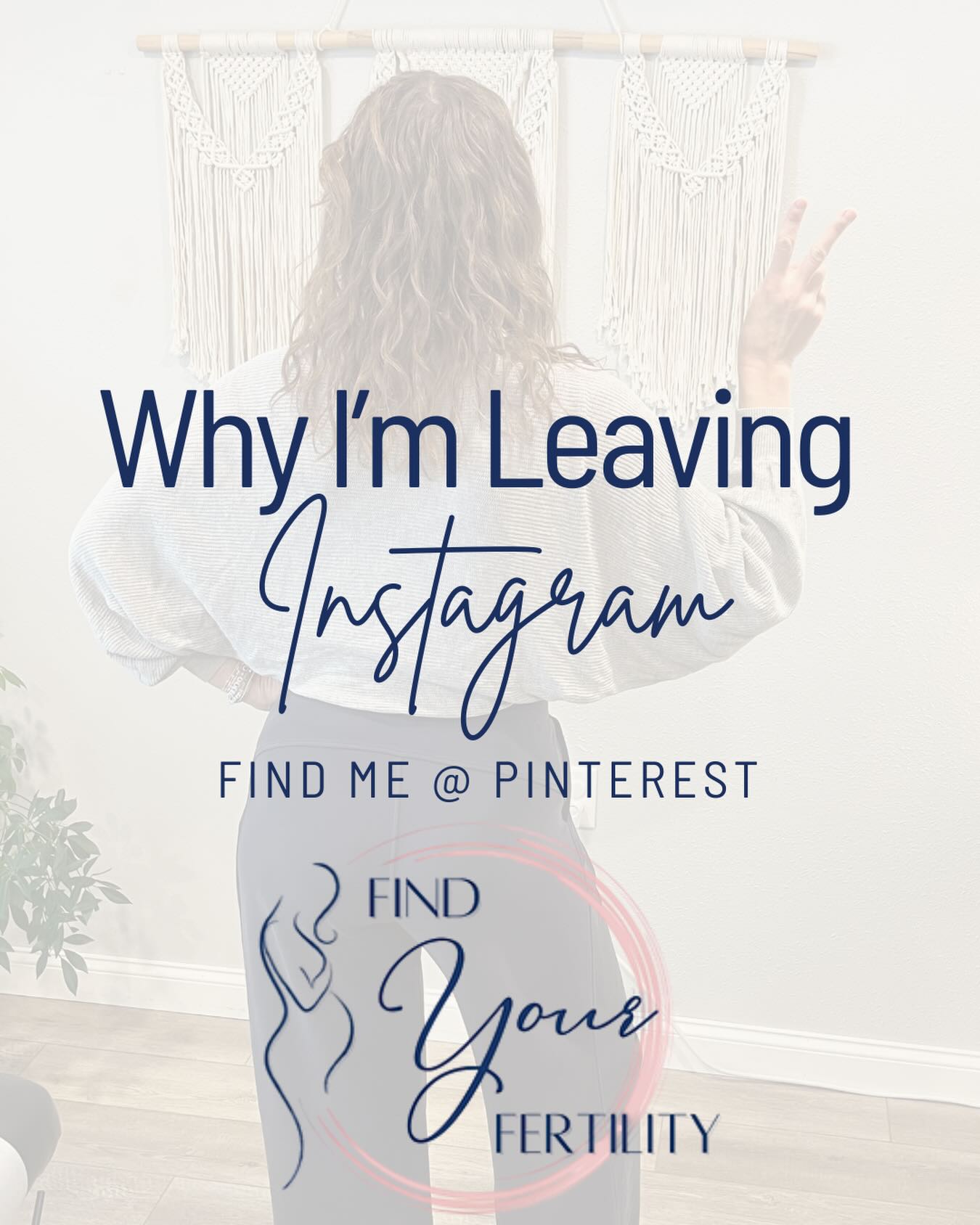 ✨ Why I’m Leaving Instagram (and where to find me instead) ✨
This season, I’m choosing connection over just content.
Instagram has been an amazing place to collaborate, educate, and support women on their fertility journeys—but it’s become harder to truly serve you here the way I want to.
Between algorithms, disappearing posts, and content that gets buried after 24 hours… the education that actually helps your hormones, cycles, and fertility deserves a longer life.
That’s why I’m moving my content to Pinterest 🌿
Pinterest allows me to:
✔️ Create searchable, evergreen fertility education
✔️ Share cycle syncing, hormone support, and root-cause healing tools
✔️ House free resources, guides, recipes, and courses all in one place
✔️ Help women find answers when they need them—not just when they’re scrolling
📌 If you want ALL of my free fertility resources, new courses, tips, and tricks
👉 Follow Find Your Fertility on Pinterest
This isn’t a goodbye—it’s a better way to support your hormones and fertility 🤍
#fertility #fertilitytips #fertilityfinds #functionalfertility #findyourfertility