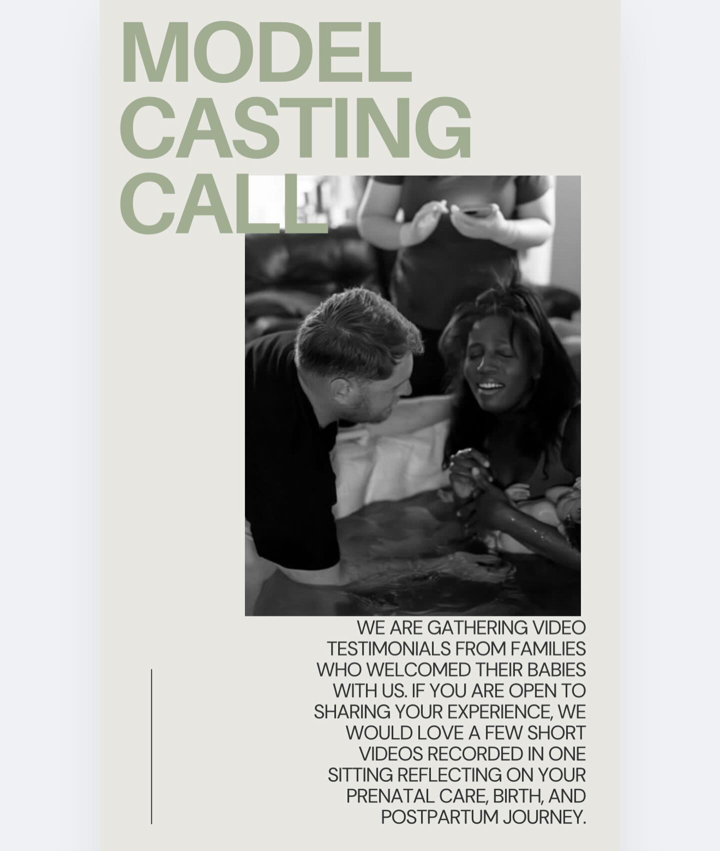 Reach out to us if you are interested in being apart of our project and sharing your experience! ♥️
Message, email, text, comment. Whichever works for you