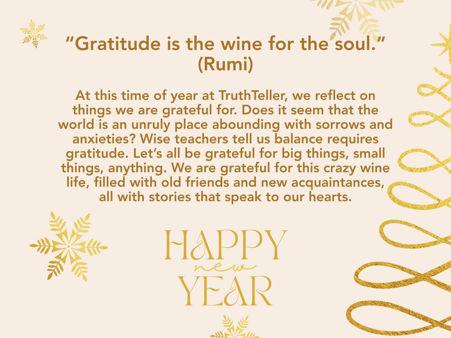 Here’s to a new year of good wine and even better company. 🍷✨
