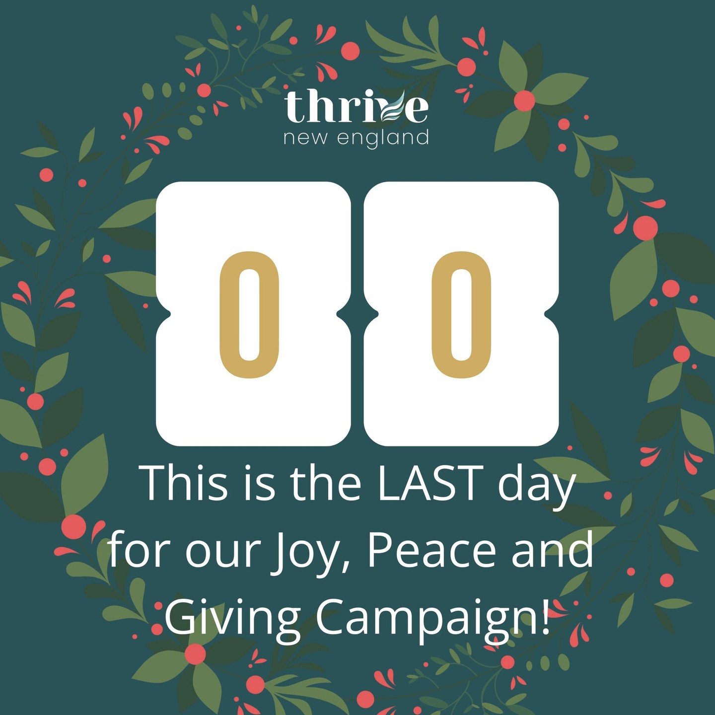 Last day of our giving campaign and we’re so close to our $10,000 goal. A gift today helps us close the gap and keep showing up for survivors in real, tangible ways.
Jump in, spread the word, and thank you for being part of this community!
www.thrivenewengland.org/give
#THRIVENewEngland #EndExploitation #SupportSurvivors