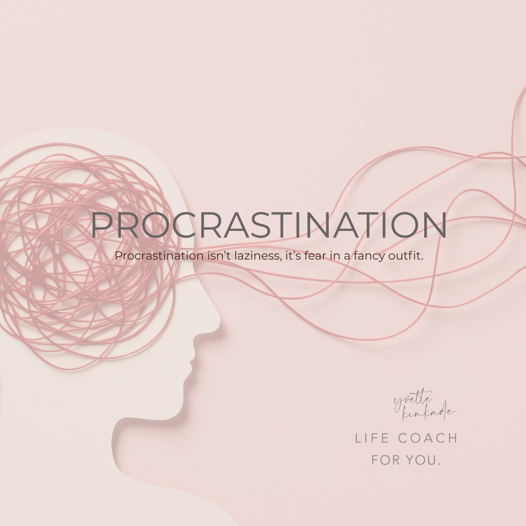 You don’t procrastinate because you’re lazy.
You procrastinate because:
• you’re scared to fail
• you’re scared to succeed
• you’re overwhelmed
• you’re tired of doing everything alone
Your nervous system isn’t “unmotivated”.
It’s trying to protect you from discomfort.
That protection comes at a cost:
dreams delayed, confidence eroded, constant self-criticism.
You don’t need more discipline.
You need support, clarity, and a plan that doesn’t burn you out.
This is the work I do with clients every day.
If you’re done circling the same to-do list and ready to move, reach out.
Your future self is waiting on you, not another productivity hack.
Comment “ME” and I’ll reach out. I’ve got 2 coaching spots this month, one might be yours. #procrastinating #confidence #lifecoach