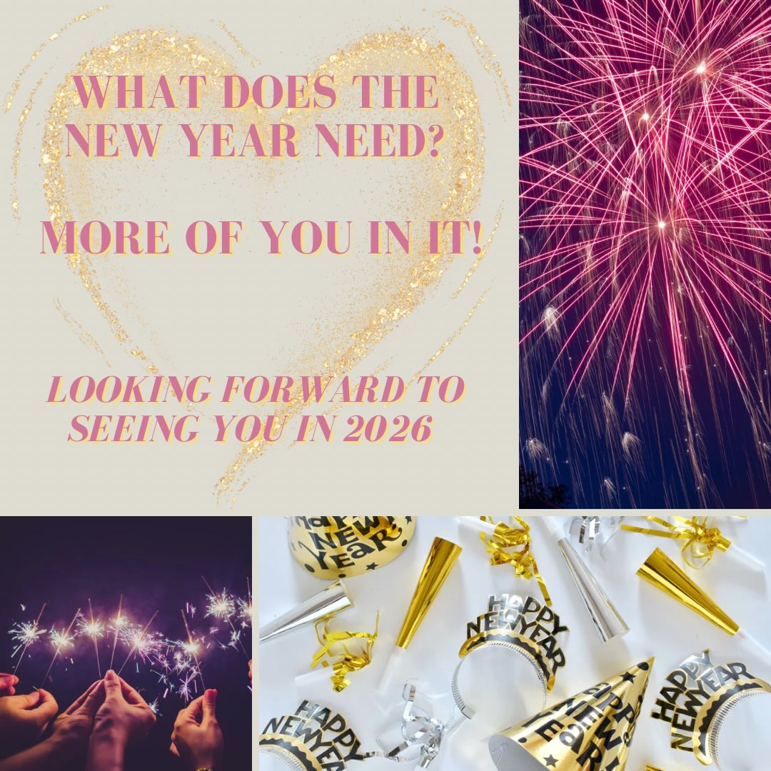 Happy New Year! May 2026 bring you more of what your heart desires ❤