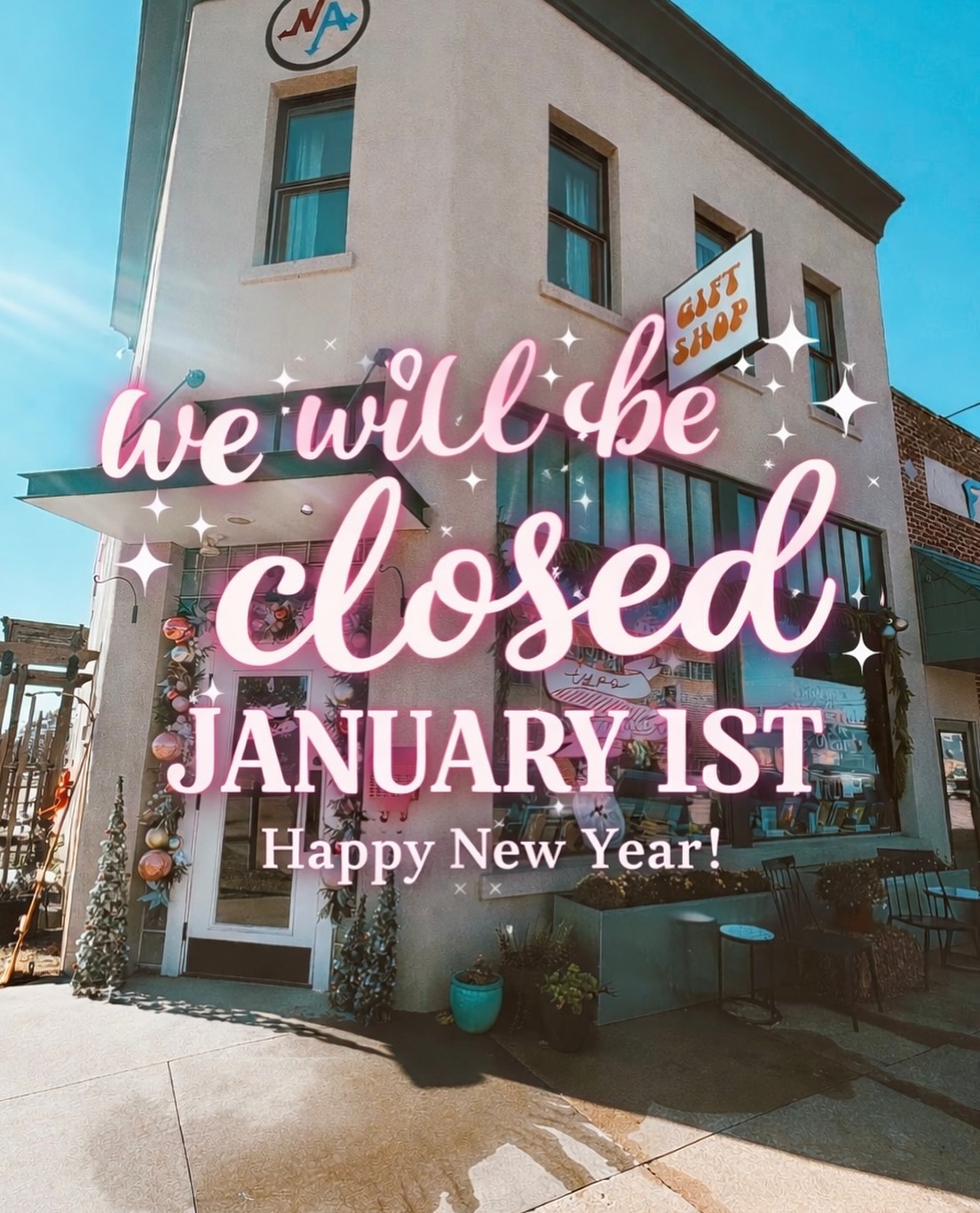 We will be closed on New Year’s Day.
Wishing all our lovely customers a Happy New Year! 🎉🍾🪩