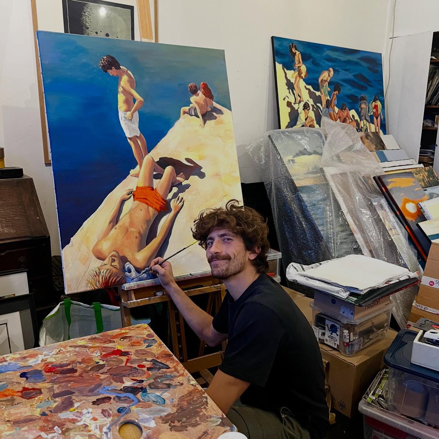 2025 à été une année intense, mouvementée
Pleine de projets
De hauts, de bas
La pratique s’est diversifiée, dynamisée - elle se libère petit à petit
Que 2026 soit belle, riche et dense
Je suis heureux et fier d’être artiste, et l’année prochaine encore je continuerai de travailler pour le rester ❤️💪
Que 2026 vous porte la où vous voulez aller 🔥