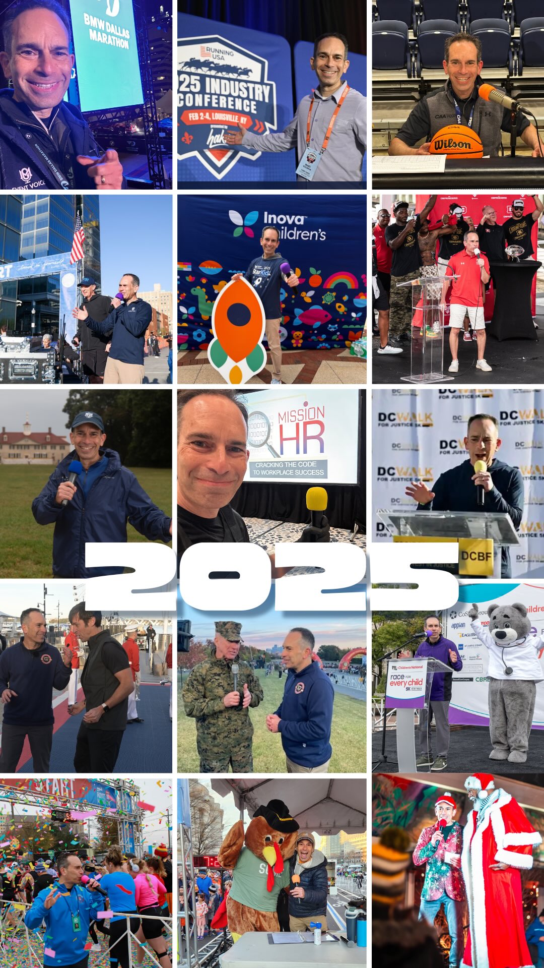 One year of announcing in one minute. Thanks for being part of my eventful year.
Where did we see each other this year?