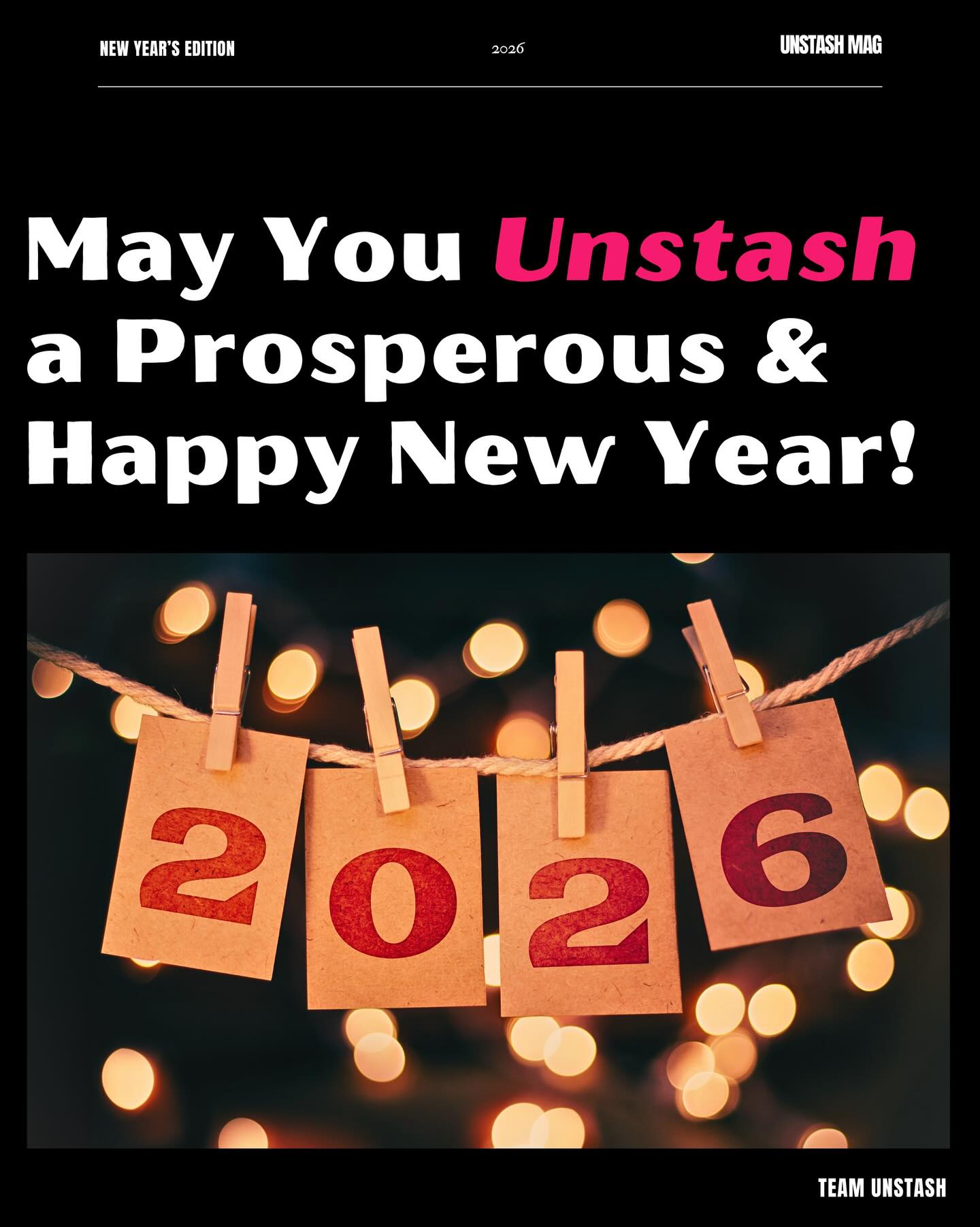 Unstashing beautiful new beginnings-we wish you a happy 2026🦋
#happynewyear #2026 #newyearseve