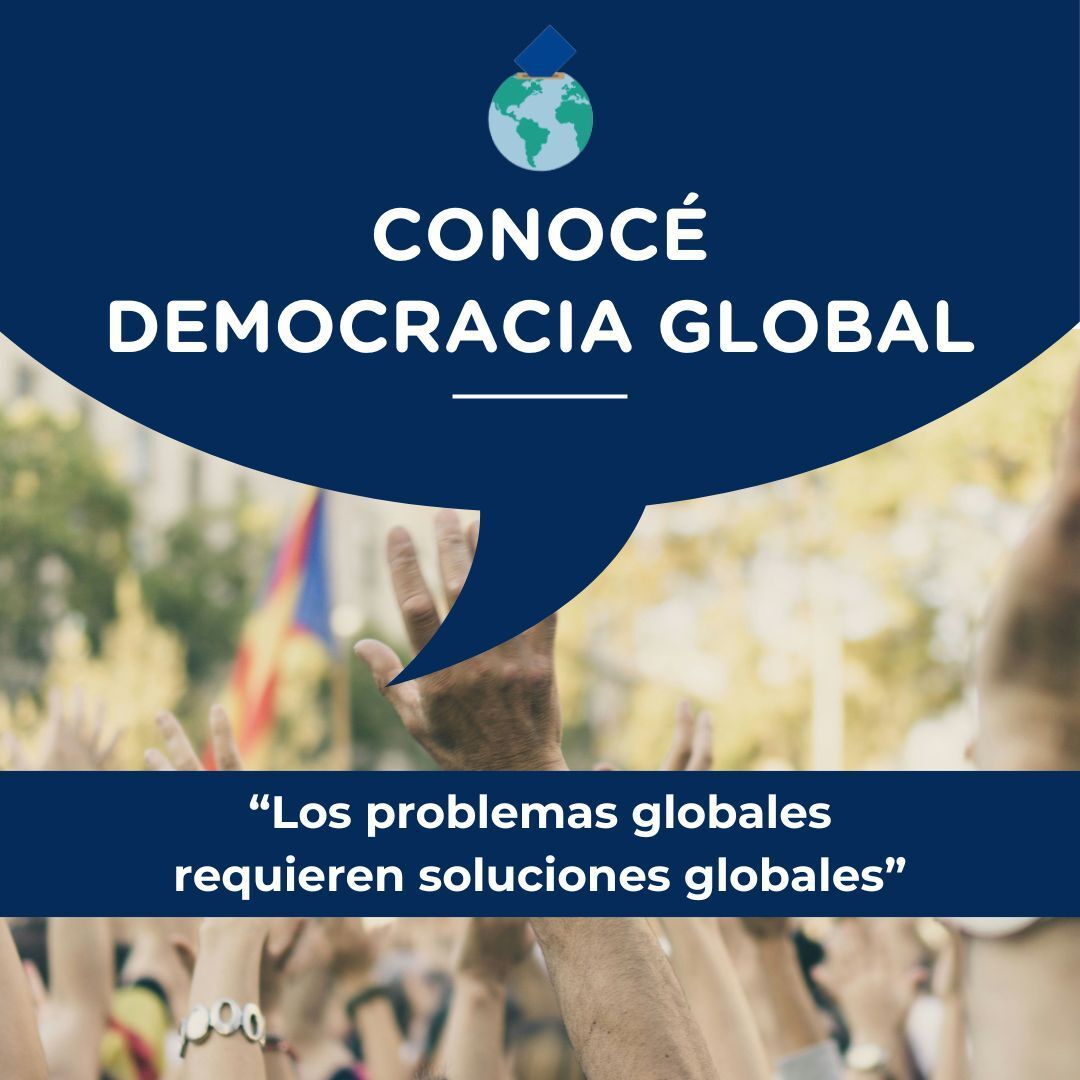 🌍 ¿Sabías que la globalización afecta nuestra vida más de lo que pensamos?
En un mundo donde todo está interconectado, es necesario globalizar también la democracia. En Democracia Global trabajamos para construir un orden político mundial más justo y democrático, que proteja los intereses comunes de la humanidad.
💬 Conocé más sobre nuestra misión y objetivos. Link en la bio.
#DemocraciaGlobal #Globalización #Democracia
