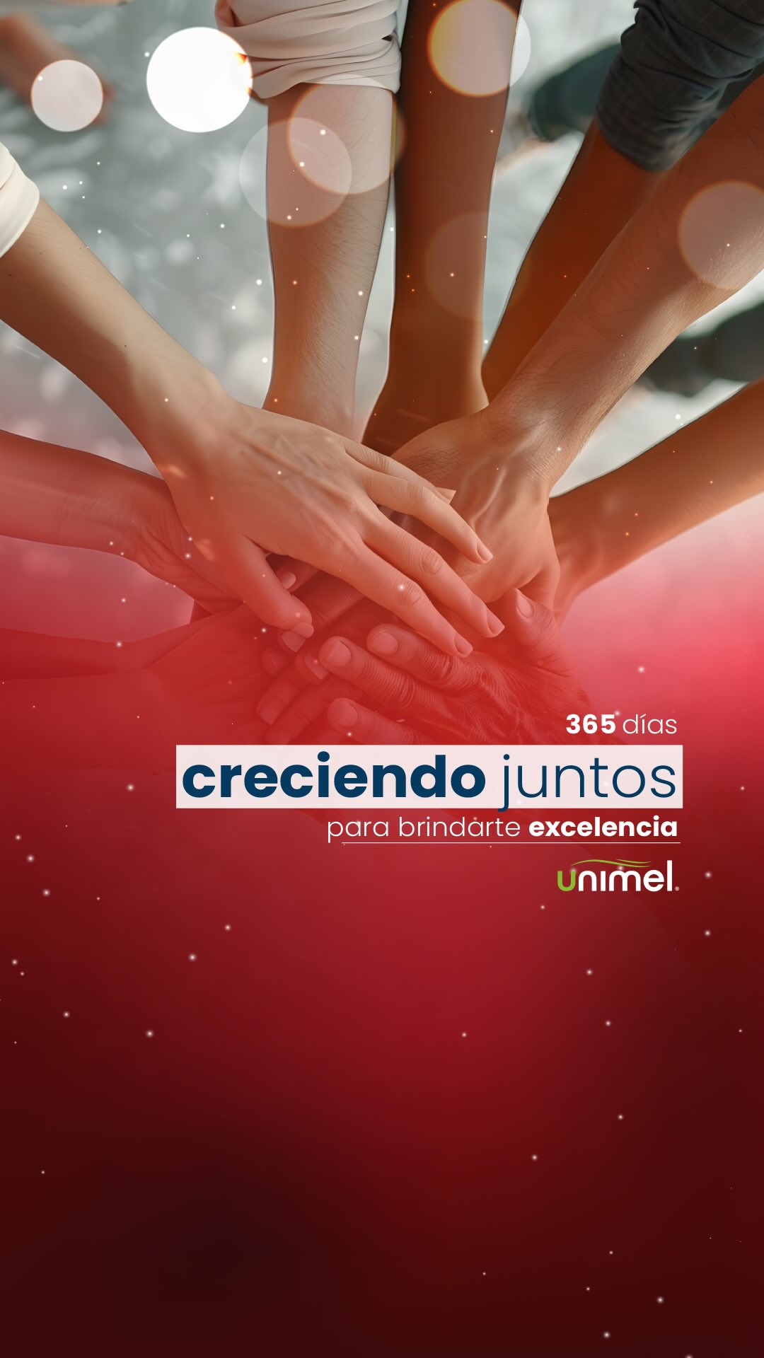 Cerramos un año completo de aprendizaje, innovación y bienestar. 💚💫
365 días que nos transformaron como equipo y nos impulsaron a seguir ofreciendo lo mejor a nuestros pacientes.
Gracias por ser parte de este camino.
Vamos por un 2026 lleno de propósito y evolución. ✨
#Unimel365 #BienestarTodoElAño #SaludYArmonía #UnimelContigo #Evolución2026