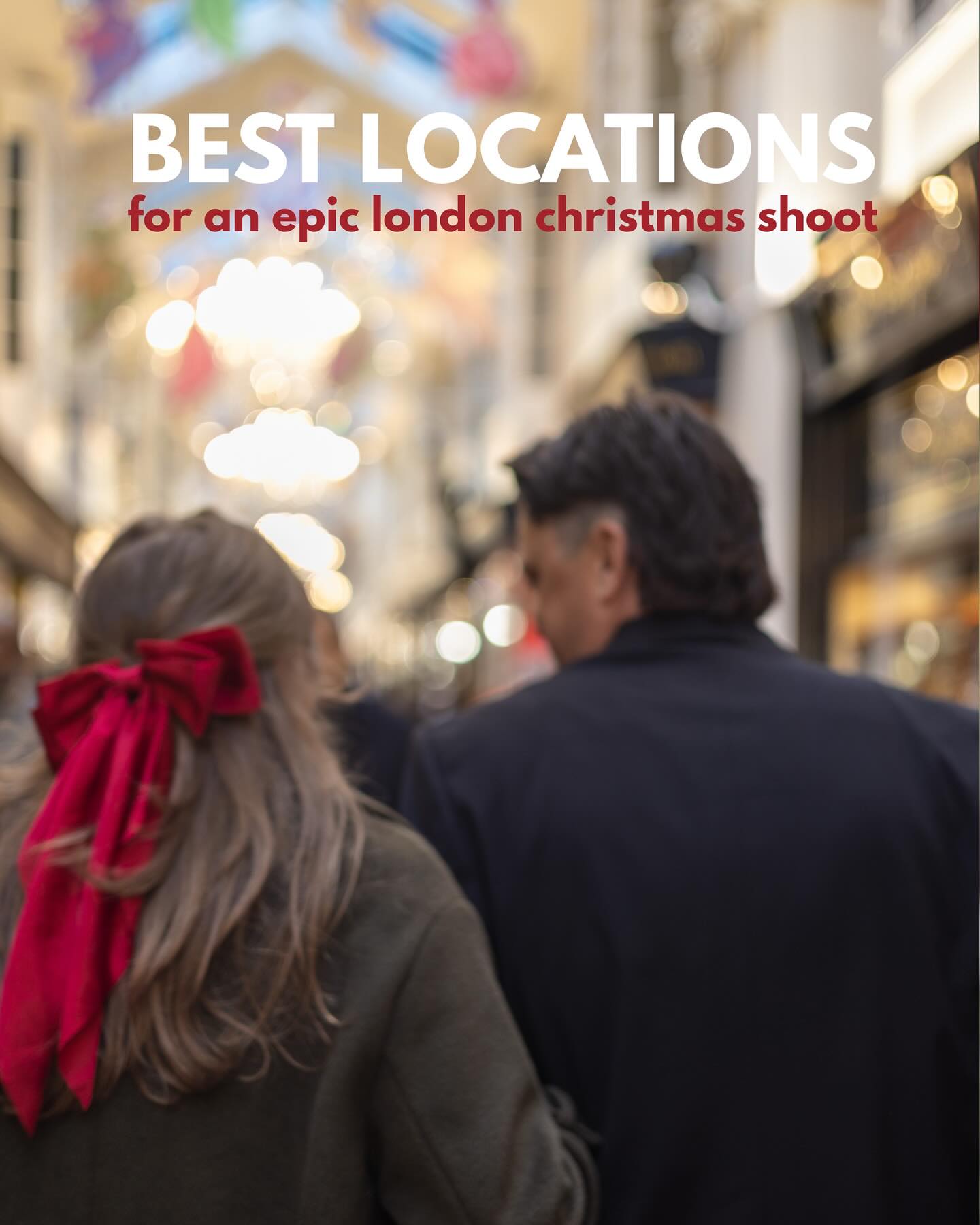 Best London Christmas photo walk aka the ultimate festive itinerary you need to have in your saved posts
Yes it’s Dec 31, but hey decors are still up for at least another week (minus the wave of tourists) and well if you missed it save this for next year!
Start here → The Ritz London
• festive façade
• luxury Christmas mood
• timeless portraits
Cross over to Piccadilly
• Fortnum & Mason in the background
• movement shots
• effortless, chic chaos
Walk to Burlington Arcade
• dreamy lights
• shoot through shop windows = instant cinematic vibes
Exit onto Burlington Gardens
• clean lines
• Tiffany & Co backdrop
• perfect for editorial couple shots
Final stop → Walk to New Bond Street
• iconic red phone box
• Ralph Lauren energy
• very London-core
🍻 Bonus: any London pub
because… well… London duh.
If you made it this far, what are your favorites places in London for a Christmas photoshoot? Let me know in the comments
📍london photographer | available worldwide
#happynewyear #londondecorations #2026 #londonphotography #londonphotoshoot