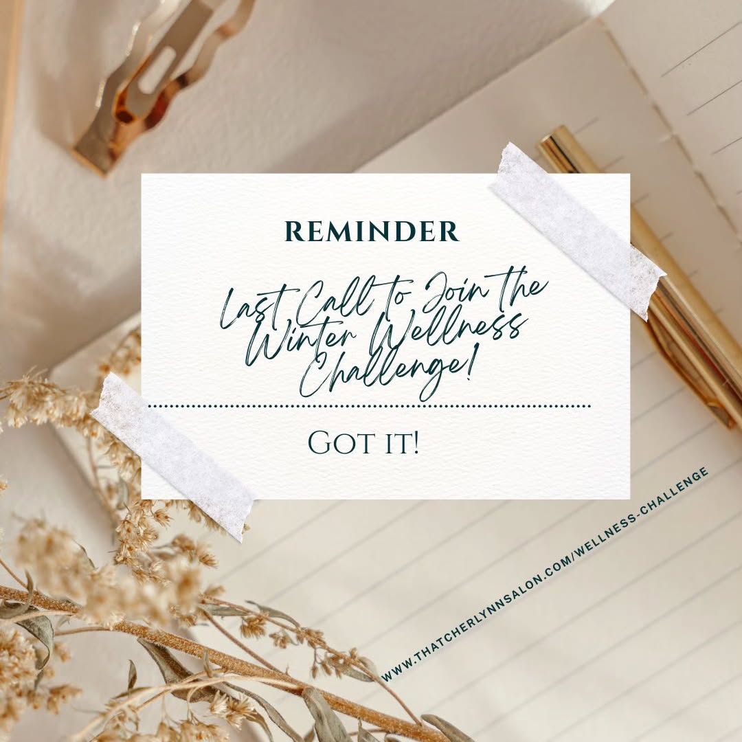 Last Call: We start at sunrise.
The emails are scheduled. The shopping lists are bought. The community is already buzzing.
The Winter Wellness Challenge officially kicks off tomorrow morning.
If you have been watching my posts and thinking, " I should probably do that," this is your sign to stop thinking and start doing.
We are spending the next 10 days doing the deep work to: Reset your Adrenals (so you actually have more energy). Hydrate your hair (from the inside out). Lower your cortisol (so your body can repair).
And it's 100% FREE.
Don't be the one watching from the sidelines while everyone else gets their glow back.
HOW TO JOIN BEFORE MONDAY MORNING: Click the link in my bio right now. Enter your email, and the Day 1 Guide will land in your inbox bright and early tomorrow.
Let's do this!
#WinterWellness #Trichologist # Adrenal Health #ThatcherLynn #NewYearReset