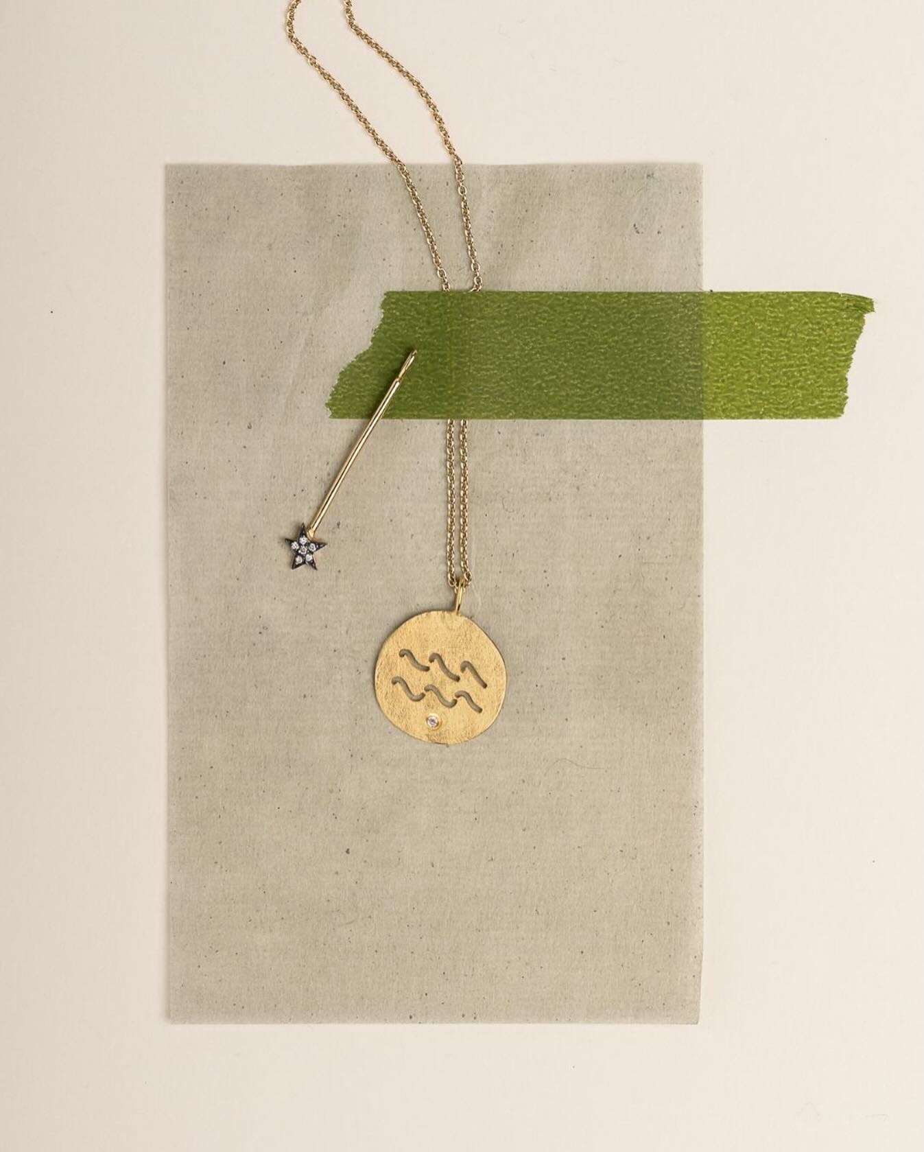 Celebrate your dearest one (or yourself!) with their zodiac symbol 🌟 #fotinipsarouli #fotinipsaroulijewellery #finejewelry #handmadejewelry