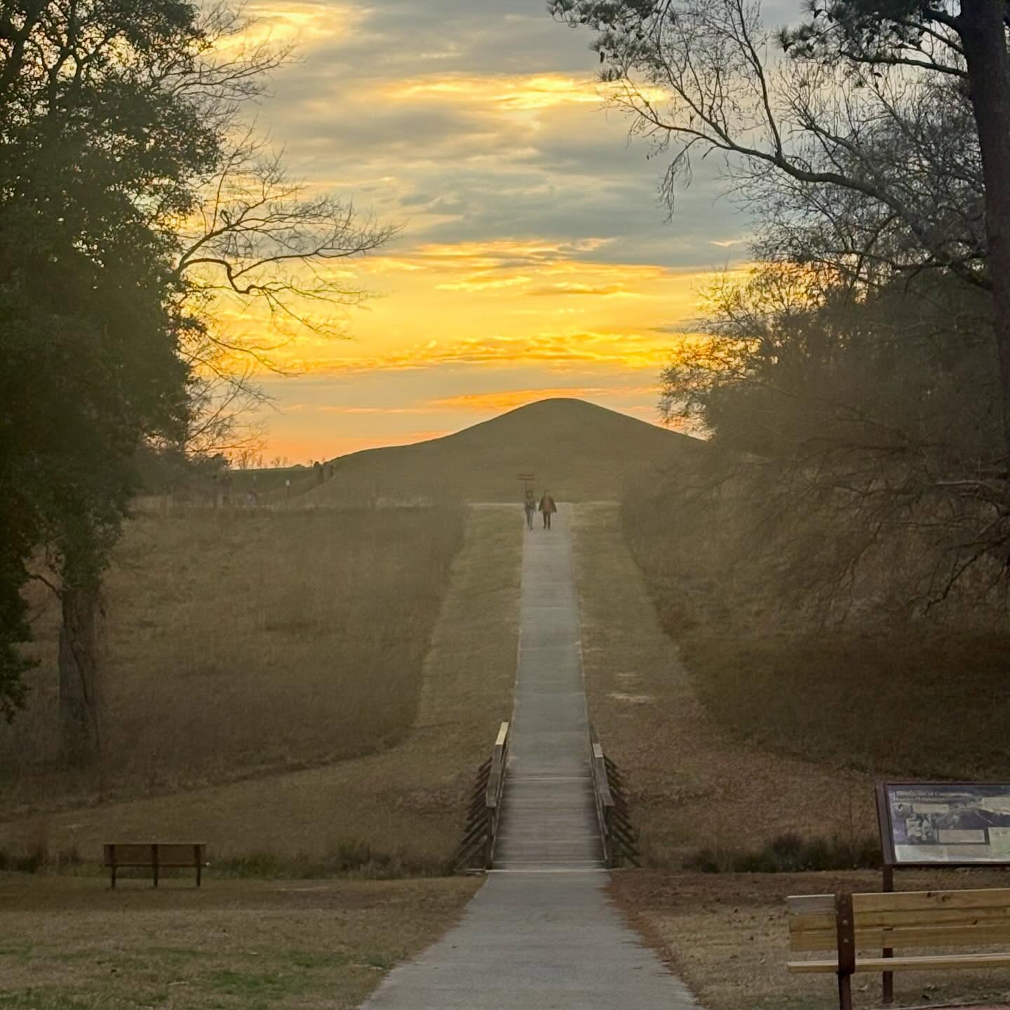 What a great way to end the week. This view is amazing!
#OcmulgeeMounds