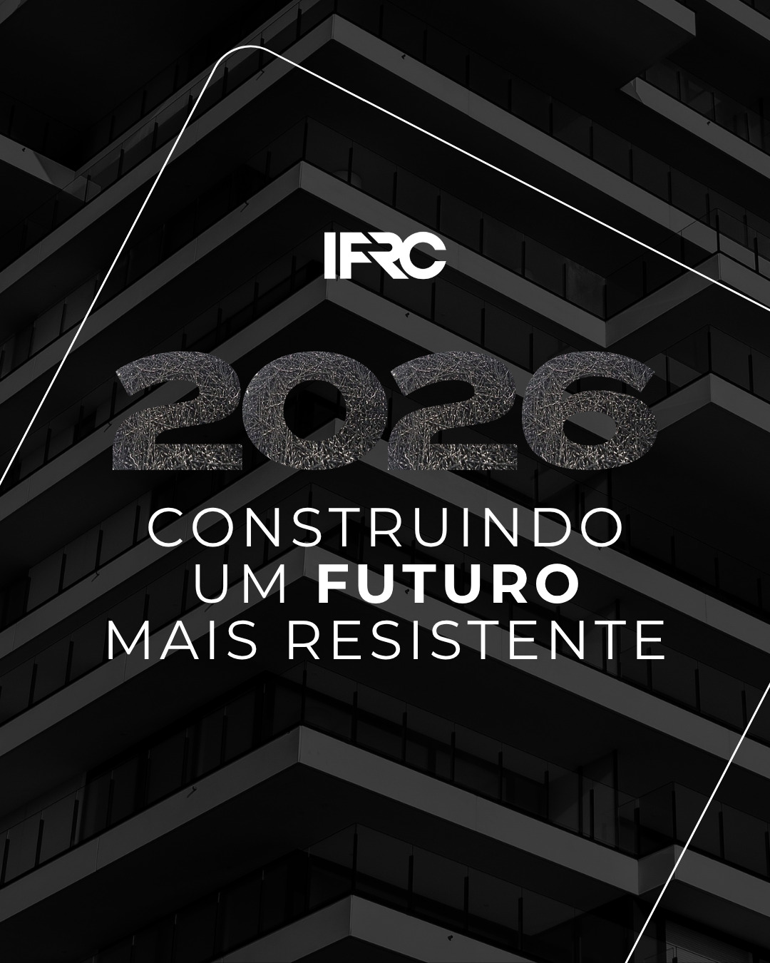 Encerramos mais um ciclo com a certeza de que cada avanço técnico e cada projeto desenvolvido ajudou a fortalecer o setor e a promover mais qualidade nas construções com fibras.
Agradecemos aos nossos colaboradores, associados e parceiros pela confiança, dedicação e compromisso com a inovação e a excelência.
Que 2026 venha com ainda mais resistência, durabilidade e grandes conquistas para o concreto reforçado com fibras. Feliz 2026!