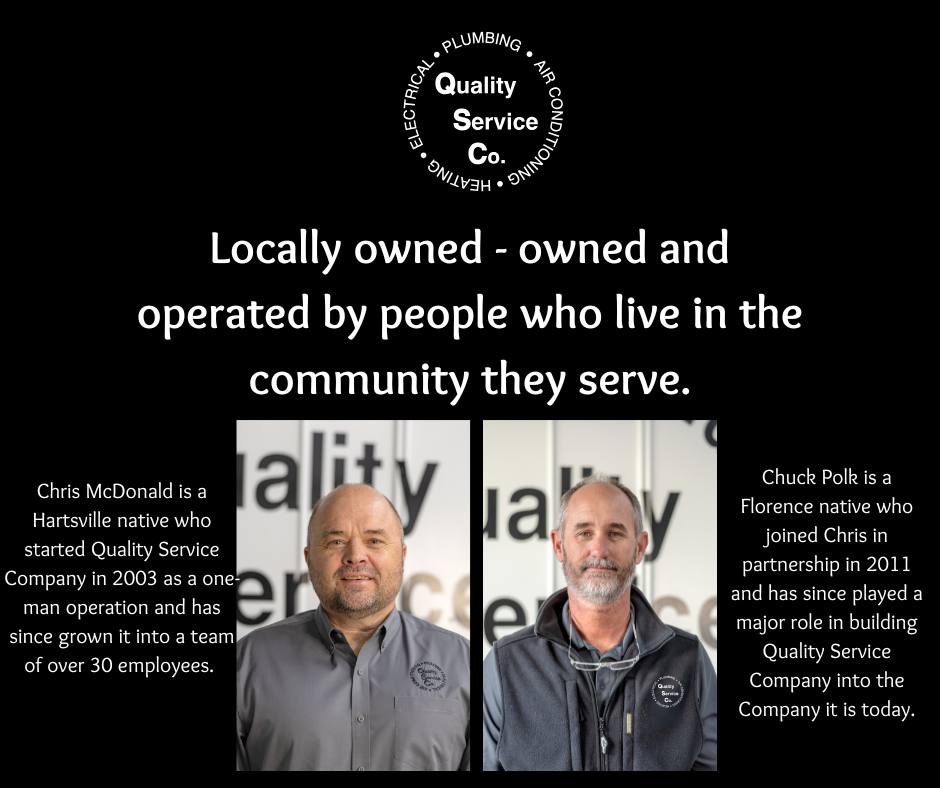 Being locally owned isn’t just a slogan — it means the people behind our company are your neighbors, invested in the same community we proudly serve.