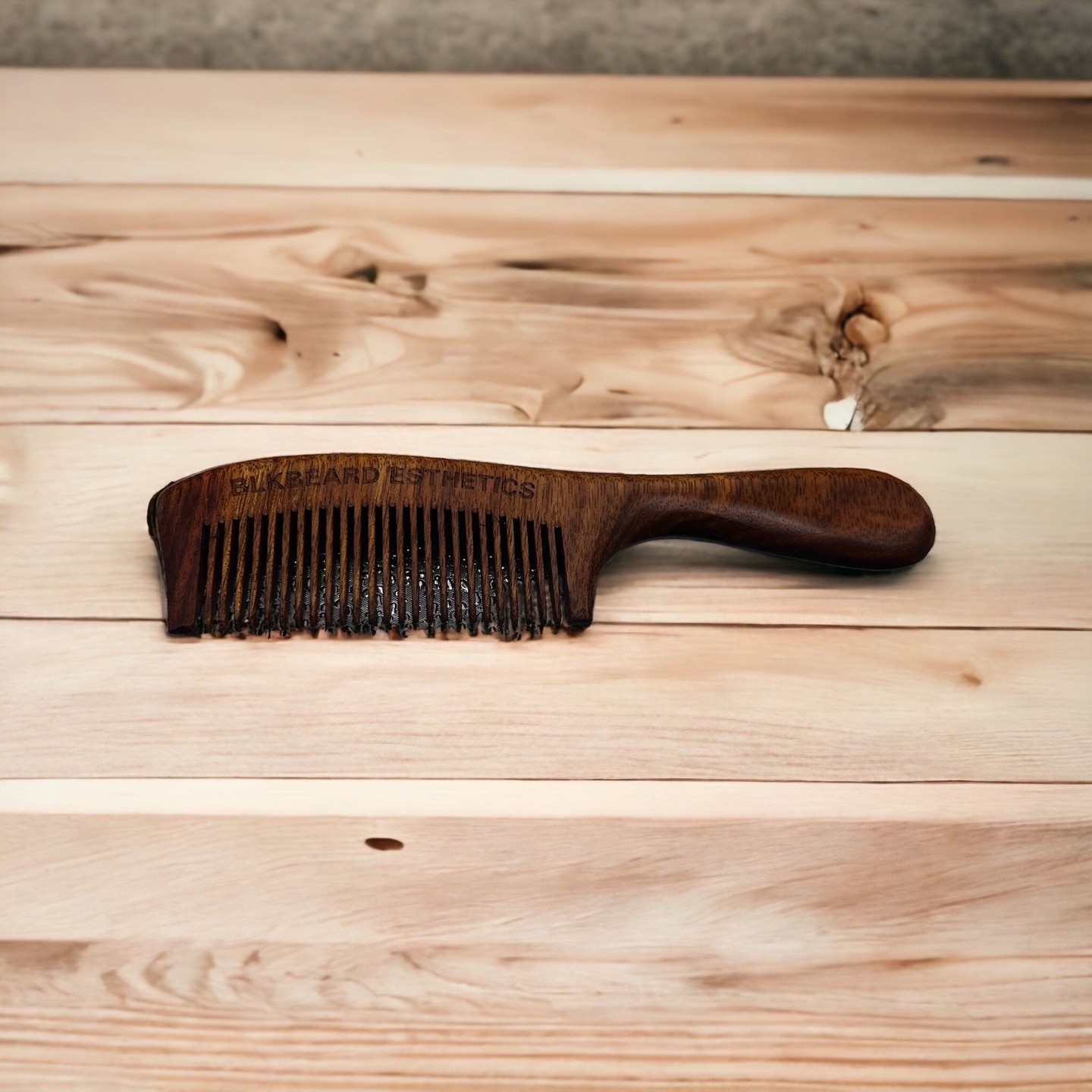Beard comb built for precision and style. Level up your routine → https://www.blkbeardesthetics.com