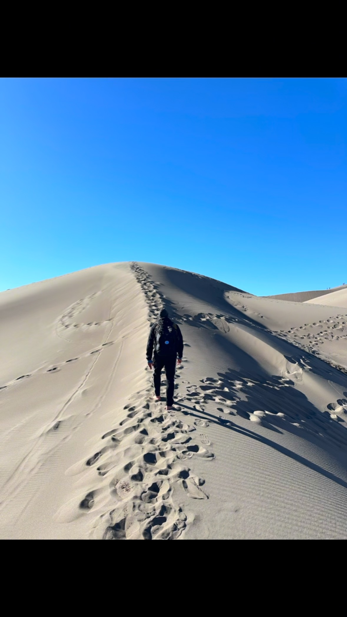 Such a good time at the Sand Dunes…
My first time to the top!
A long journey up… and very quick trip down 😆