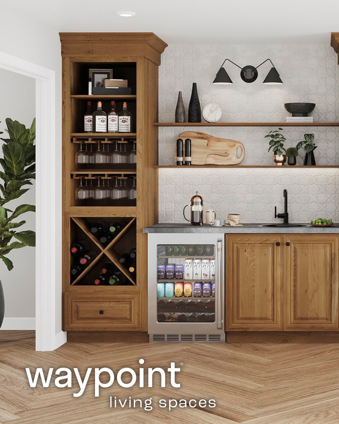 Make your home the talk of the town with a stylish home bar. 🥂 Whether you’re hosting a party or relaxing and kicking it back with a cold one, expertly crafted cabinetry by our trusted vendor, Waypoint Living Spaces, keeps everything within reach—so your glass is always full.
Step into our showroom and discover the possibilities New York Cabinet Sales LLC ✨
📸 Featured Cabinets: 720R Cherry Amber
#WaypointLivingSpaces #EntertainInStyle #HomeBarGoals #CabinetDesign