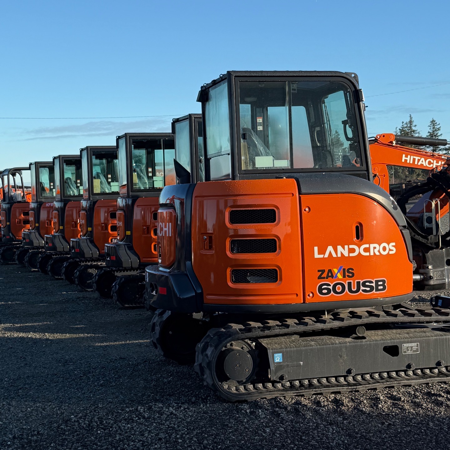 New Landcros Hitachi mini excavators are rolling into the new year!