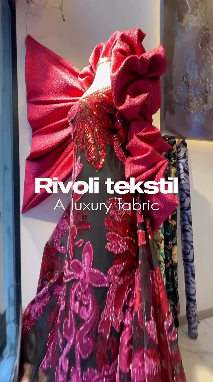 Start the Year Wrapped in Timeless Luxury.
Order Now👈🏻
Feel free to contact us on the direct for more information at +905541947065 .
#FabricLover #rivolitekstilofficial #LuxuryFabric #TextileDesign #HauteCoutureFabric TextileIndustry DressMaking CoutureFashion BespokeFabric FashionFabrics CustomFabrics FabricWholesale SewingCommunity
EleganceRedefined LuxuryFabrics prêtaporter embroiderysupplies dressmakers embroiderycouture embroiderytulle luxury fabric hautecouture rivolitekstilofficial couturefabrics embroidery embroiderydesign
BridalFabric eveninggownfabric