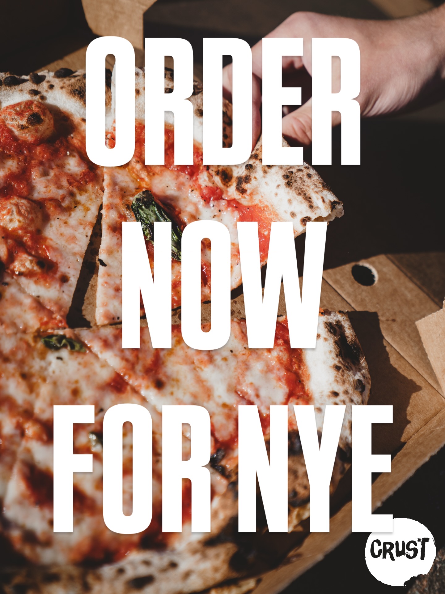 🍕🍾✨Let Crust do the cooking this Hogmanay while you focus on the party!✨🍾🍕
To help you plan, we’ve opened up online orders for Wednesday a day early!
Order now to reserve your slot for New Years Eve! Collection from Stornoway Distillers on Cromwell St as normal.
We’re open 12pm - 7pm on Wednesday, then we’re closed for New Years Day, and back open on Friday, Saturday, and for one week only we’re also open on Sunday this week! 🍕🍕
Merry Christmas, and Happy New Year! 🥳
Big love,
Crust x
#crustlikethat #hogmanay #neapolitanpizza #ordernow letcrustdothecooking