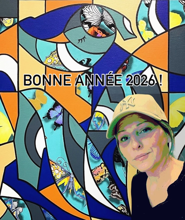 💫 Belle année à tous, je vous souhaite le meilleur pour 2026. 🥂 À bientôt pour de nouvelles créations et de nouvelles expositions ! 🥰
•
•
•
#artistepeintre #happy2026 #bonneannée2026 #50nuancesdemarguerite #maguyvaz