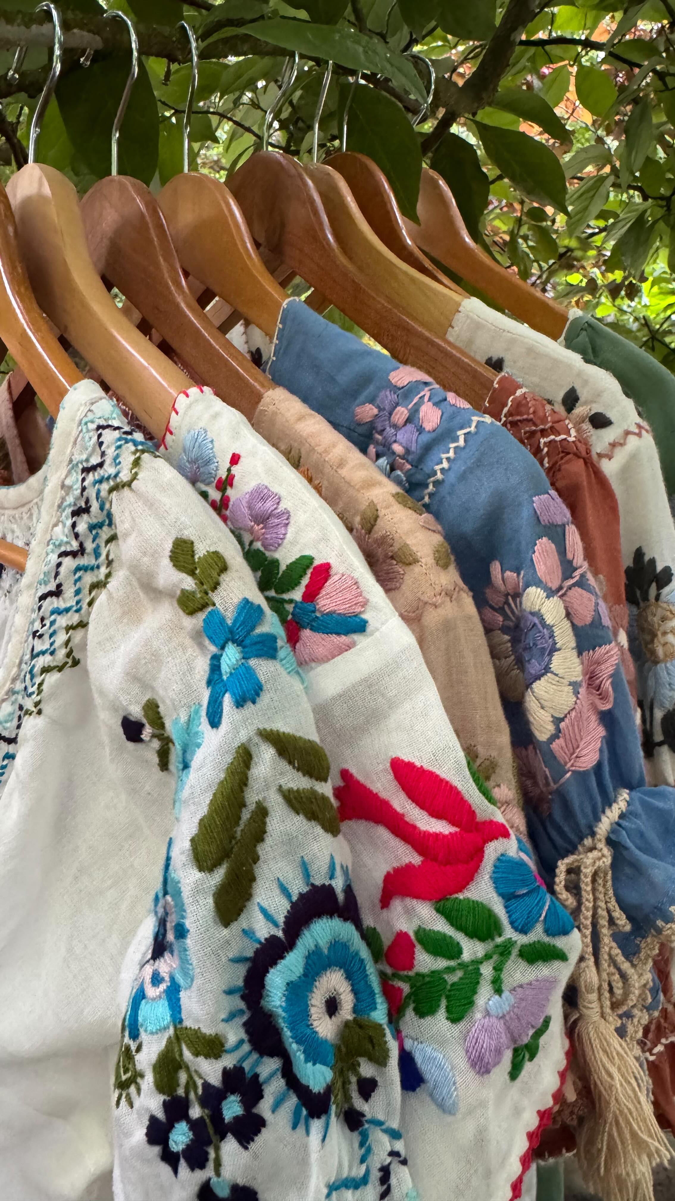 That stunning hand embroidery…. Created completely by hand with loving hearts.
Our beautiful FOLK collection is online now, grab your forever piece 💕
.
.
.
.
.
.
.
.
.
#textileart #embroideredblouse #folkblouse