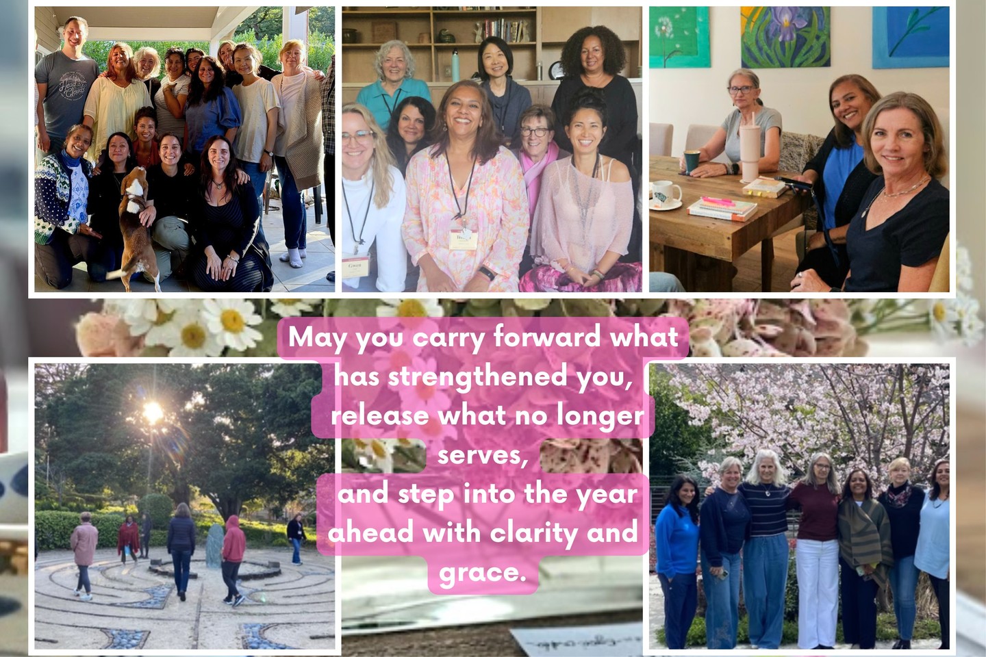 As we step into this new year, we do so together —
with gratitude for the circles we’ve sat in,
the stories we’ve shared,
and the quiet transformations that unfolded along the way.
Thank you for walking this path with me —
for your courage, your openness, and your willingness to listen more deeply.
May the year ahead bring you
gentle unfolding,
and moments of true connection —
with yourself and with one another.
I look forward to continuing the journey with you - Happy New year!