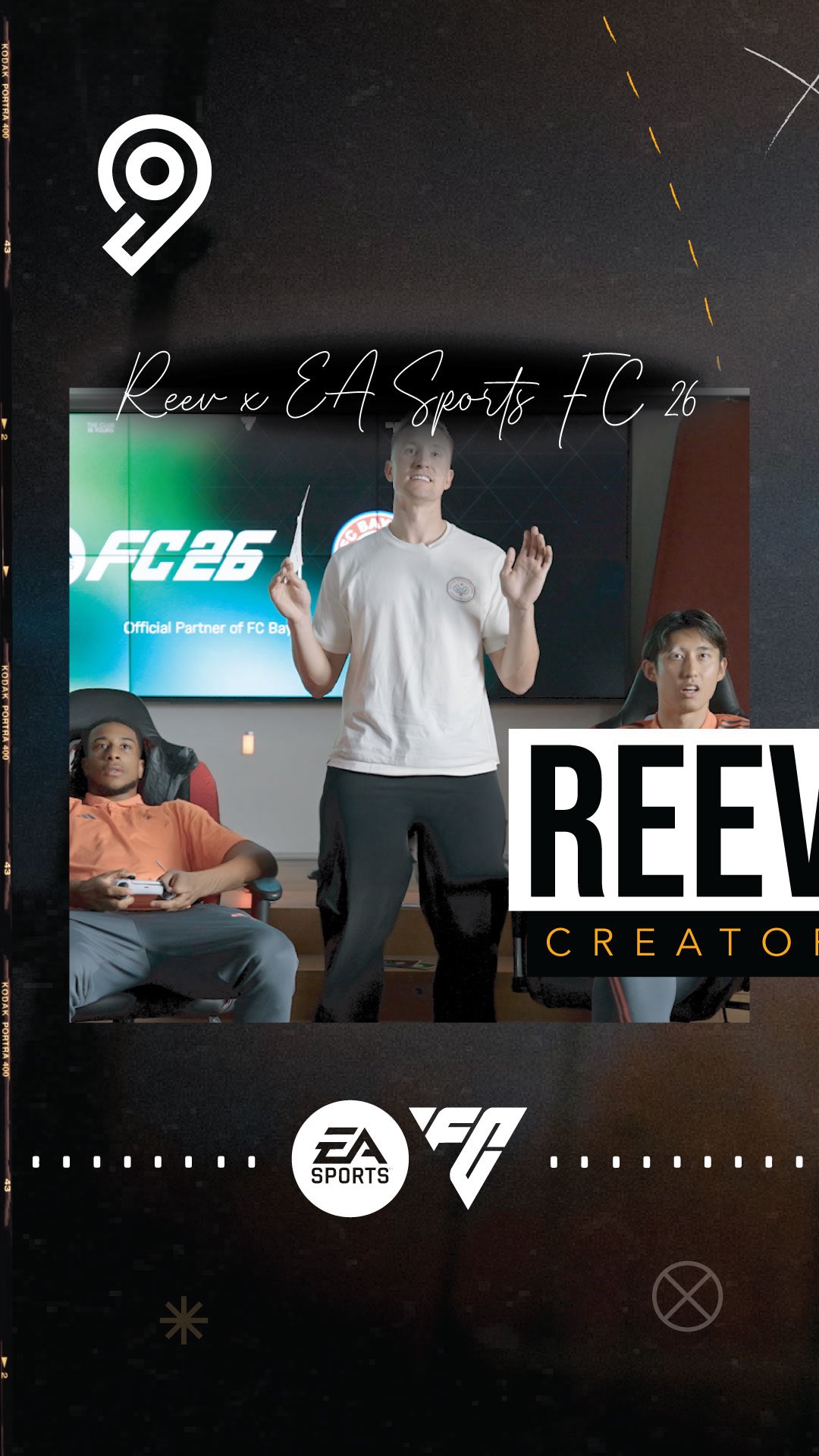 Reev x EA SPORTS FC26 ⚽️🎮
Reev jumped in to host a @fcbayern 2 vs 2 with a twist…
client: @easportsfc
club: @fcbayern
creative and production: @founder_creative
creator/presenter: @reevhd
creator management: @weareninety
#FC26 #Reev #BayernMunich
