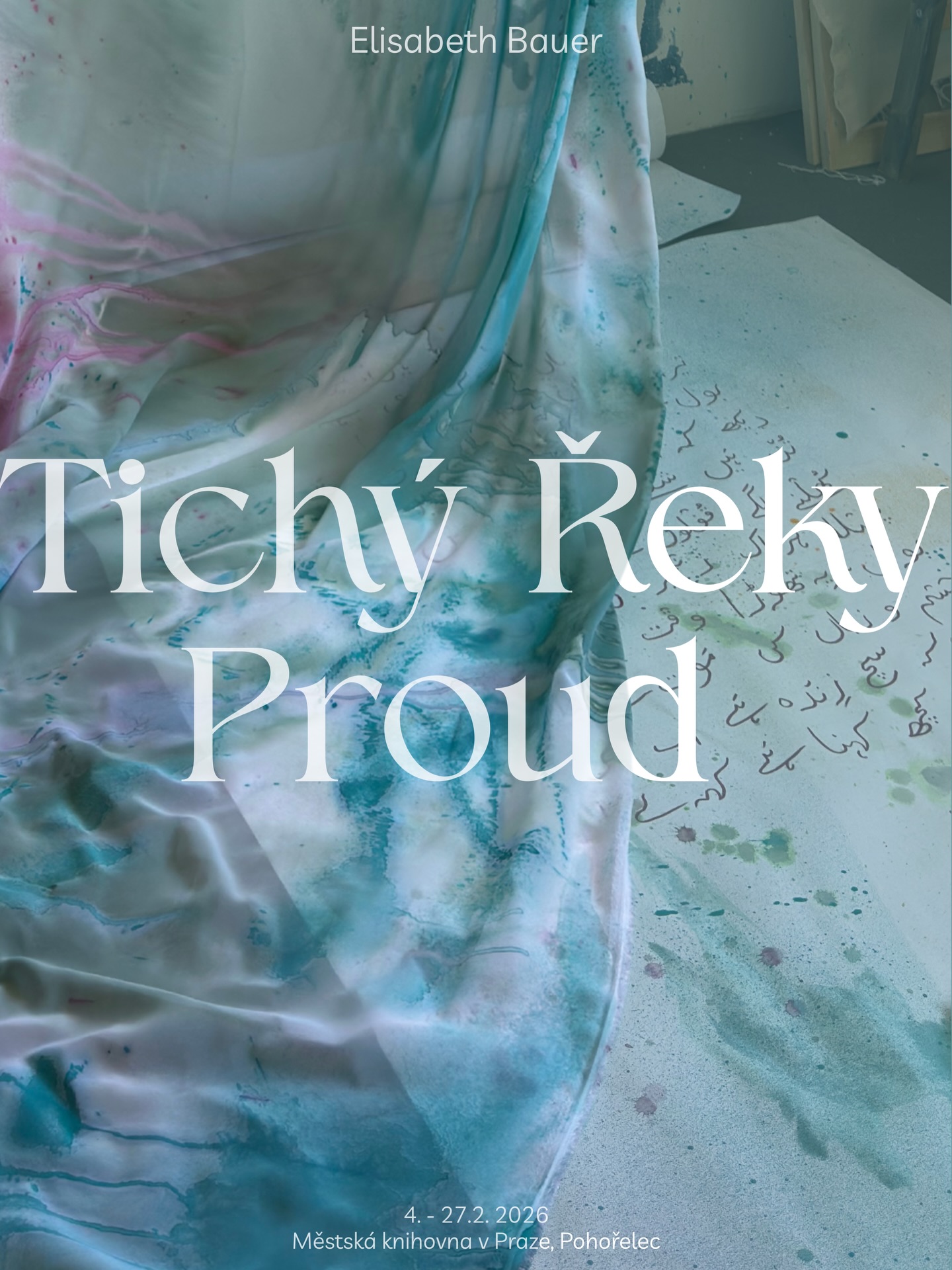 V únoru chystám další výstavu v městské knihovně, tentokrát na Pohořelci. 🌊 Nazvala jsem ji Tichý Řeky Proud, po verši z básně mé maminky @vdivemstaccatu.
Výstava otevírá prostor, kde barvy a formy plynou jako řeč beze slov. Obrazy zvou diváka k tiché meditaci, v níž se malba proměňuje v rozhovor odehrávající se uvnitř.
Vernisáž proběhne 4.2.2026 od 17:30. 🩵
#TichyRekyProud #QuietRiverFlow