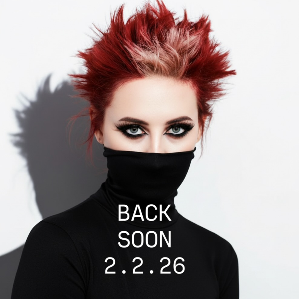 Happy New Year!
We are closed for a short time while we work to enhance your experience with us this year .
We are back in February and are still reachable so contact us on our WhatsApp to book an appointment if you haven’t already !
We cannot wait to welcome you back!
Image courtesy of our latest talent @katerynahair_