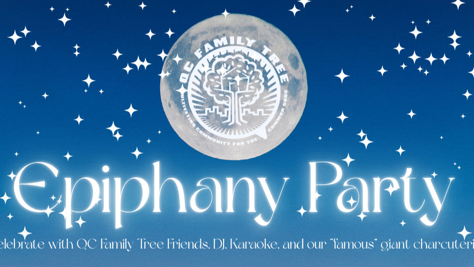 The Epiphany Party is just hours away. We would love to celebrate with you. RSVP: https://www.belovedcommunityclt.com/events #BelovedCommunityCLT #QCFamilyTree #CommunityJoy