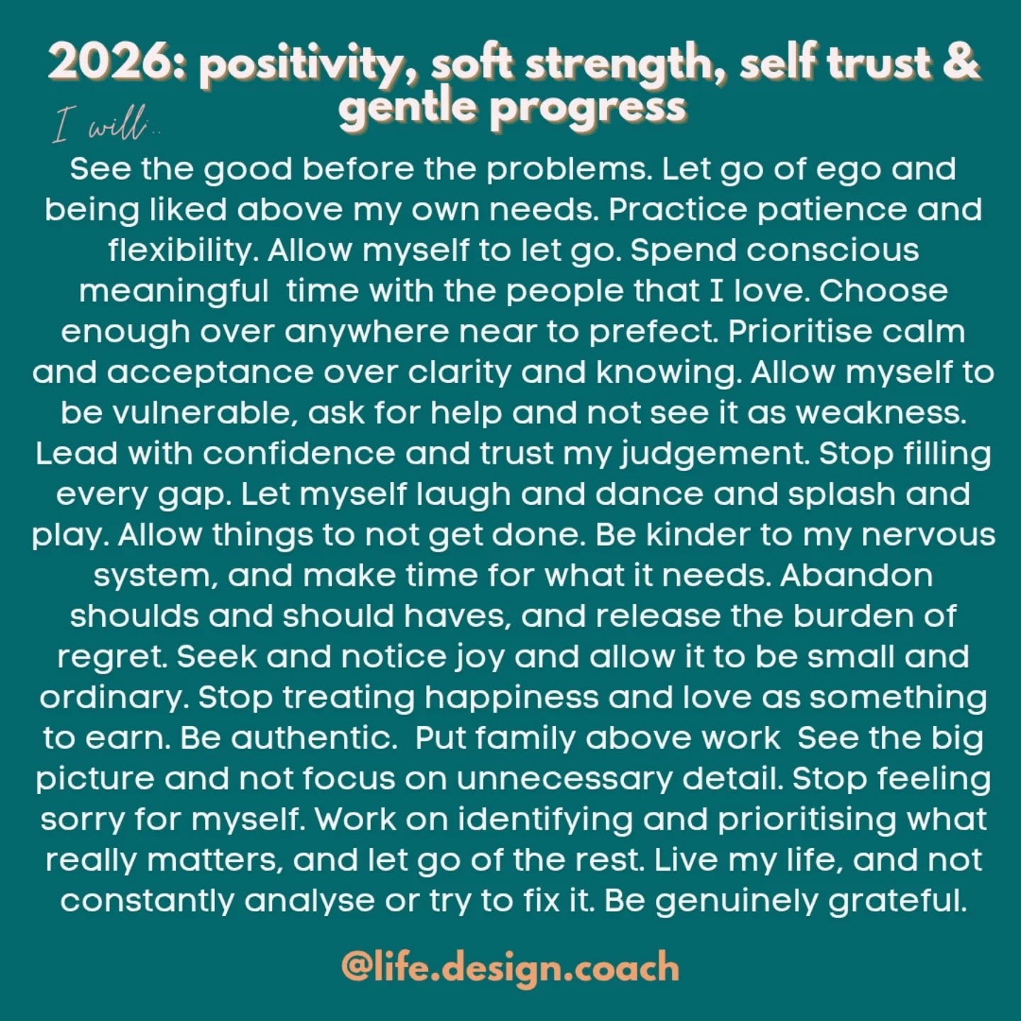 I'm laying in (a rather skanky) bed in Dahab, Egypt on new years day morning. I've had an upset stomach for the last 24hours, but I stayed up until midnight to embrace my boys overlooking the red sea without a countdown and a bigger party in the next bar. I could have been. disappointed with my year closure but instead I decided to pursue acceptance and calm, and gratefulness and just being with my boys. So whilst they sleep this morning (and between taking trips to the bathroom) I've spent time writing this. I would usually want to be out on a new years morning sunrise run, greeting my only god and starting the year as I mean to go, but not today now. And that's fine, I need to rest, and I'm genuinely not feeling sorry myself. So instead I'm thinking about what I really need this year - a kind of manifesto for myself. I've been quiet on here, 2025 has felt relatively tough. But I want to make an appearance to share this moment to encourage you to spend 30 minutes at any point to really consider what you need and want right now in your life.
Maybe some of the above resonates with you? Which ones? And how might they be applied in practical terms? Even if three words, what might they be?
As with all things I do, my list is rather other filled and already defies some of my intentions, but it is very real.
Peace and love friends 🧡 ✌️