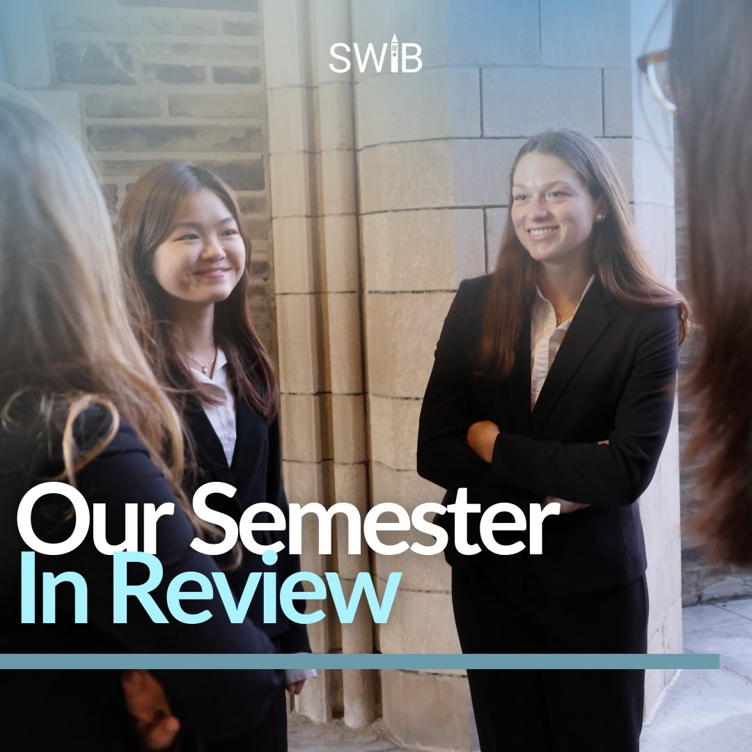 Each semester, SWIB is busy through our Emerging Leaders Program, offering members hands-on exposure to the business world and a strong sense of community. From visiting firm headquarters in New York City to exclusive recruiting events and fun socials, our program gives members a well-rounded experience both professionally and personally. Curious what a semester in ELP looks like? Take a look at a few highlights from this year.