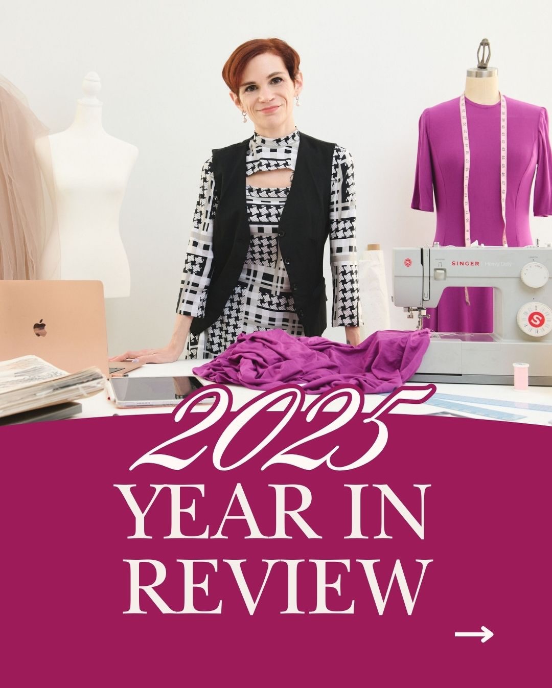 Before I step into 2026, here’s what 2025 taught me…
This year was full of a LOT of growth, a LOT of lessons, and moments that reminded me why I do what I do. This was my first full year freelancing and I learned and grew more then I ever thought possible. From consulting and tech packs to teaching and doing custom design, I learned that clarity, focus, and boundaries are everything.
Some highlights:
• Have 5 clients go to manufacturing (all close to launching collections in early 2026)
•Helped 43 designers grow their brands through consulting, tech packs and design work
• Started as an adjunct professor at VCU Arts teaching fashion design (and more classes starting soon)
•Taught 183 students new skills in patternmaking and sewing (including VCU, VisArts, and All Things, holy crap)
•Attended tons of fashion shows and events
• Got to tell my grandma, a former home economics teacher, that I’d be teaching fashion design classes to college students and seeing her light up and say “that’s fantastic”
• Got to control my schedule, my boundaries, and my workload to make more time for family and mental health
• Meet too many amazing people to count and worked with so many talented, kind, creative people this year
I’m so grateful for the clients, students, and collaborators who trusted me, challenged me, and pushed me to level up every single day.
2025 reminded me that doing less, better, and with intention is far more powerful than doing it all. That narrowing my focus attracts the right clients. And that confidence comes when you know exactly what you offer and why it matters.
Here’s to carrying these lessons into 2026, and being open for so much more. This is a year I’m ready to design with intention.
#fashiondesigner #freelancefashiondesigner #technicaldesign #2025recap