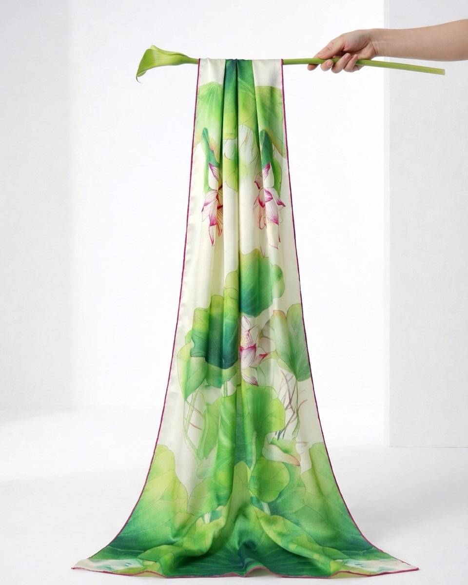 Marise %100 Doğal Mulberry İpek Şal #ipekşal #mulberrysilk