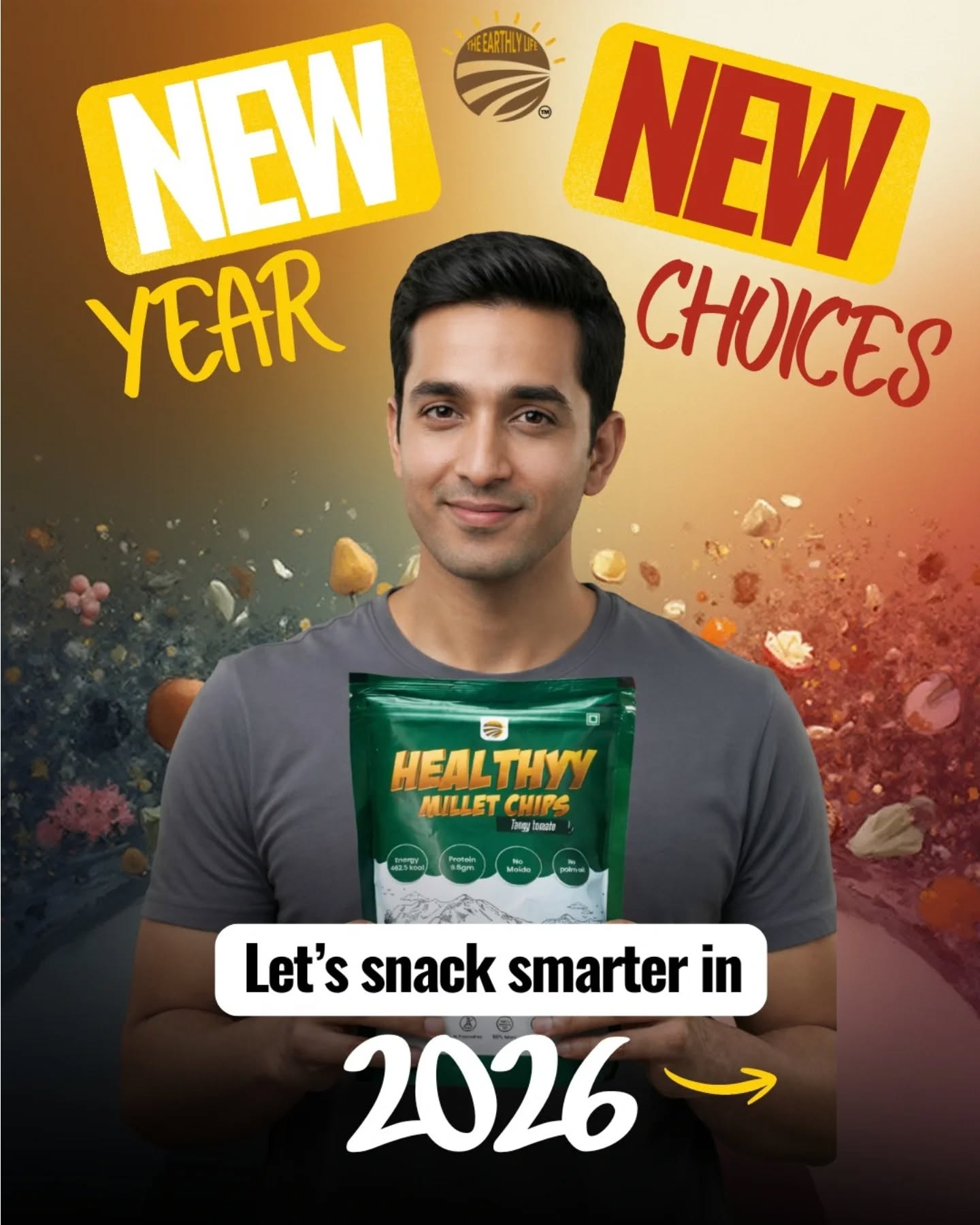 New year. New goals. Smarter snacking in 2026 ✨
What’s your snack goal?
Do comment and let us know !
#HealthySnacking #newyear #newgoals #HealthyLifestyle #GuiltFreeSnacking