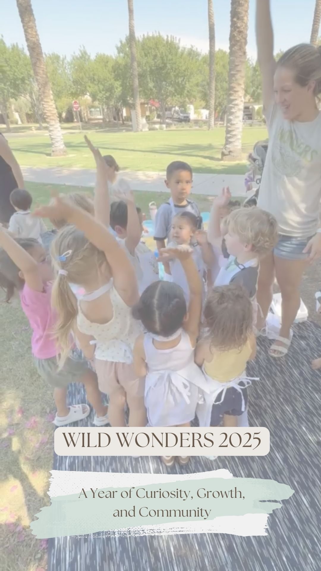As 2025 comes to a close, we want to say thank you to each family who explored with us through this year’s seasons. Together, you shaped Wild Wonders into more than just classes—you made it a community. We are so grateful for every little explorer, every smile, muddy hands, and the memories that filled 2025.